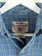 Wrangler 90s Vintage Rugged Wear Hemd Blau L (detail image 2)