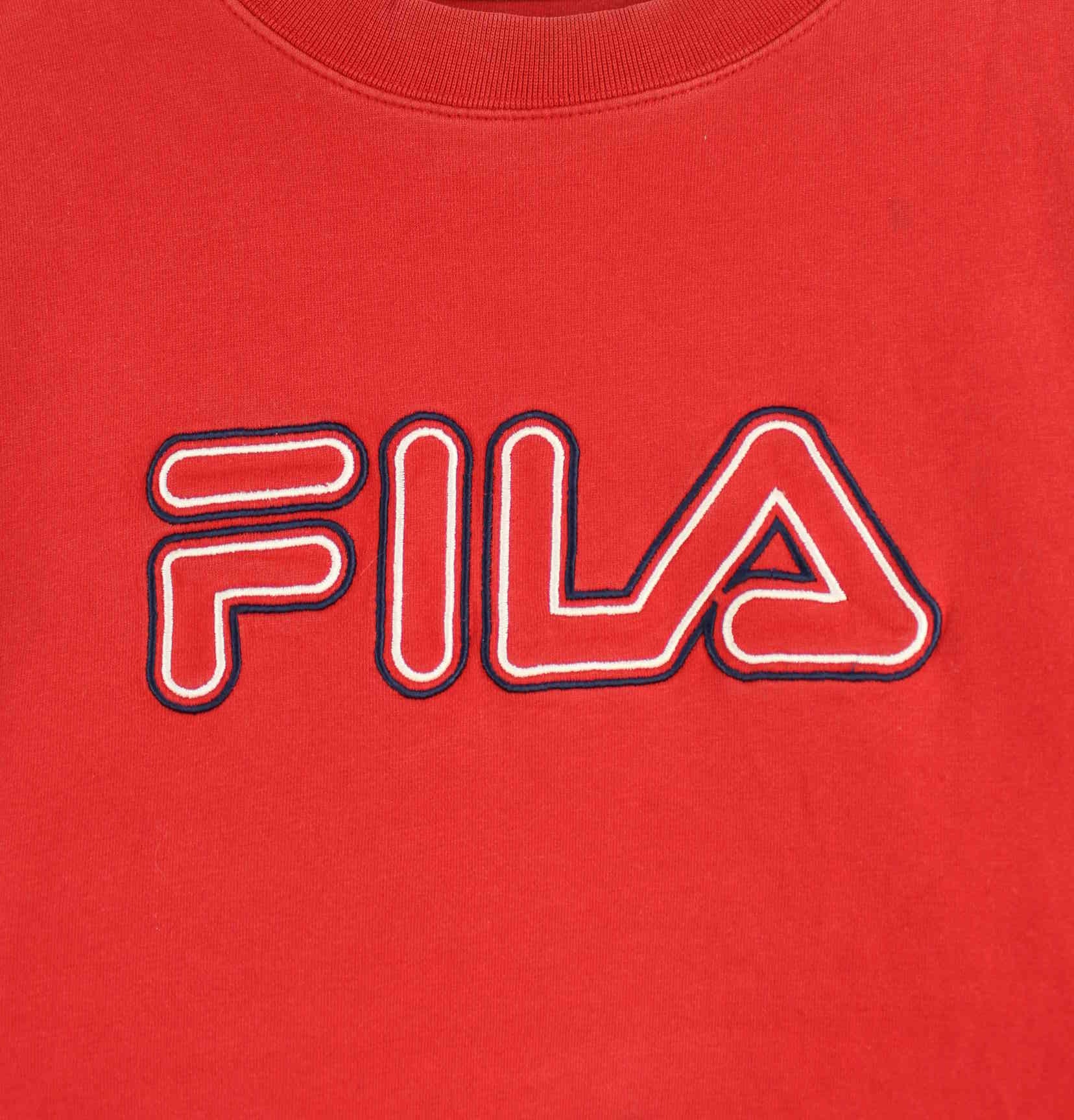Fila Embroidered Sweater Rot L (detail image 1)