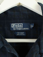 Ralph Lauren 90s Vintage Ski Camp Flanell Hemd Blau L (detail image 2)