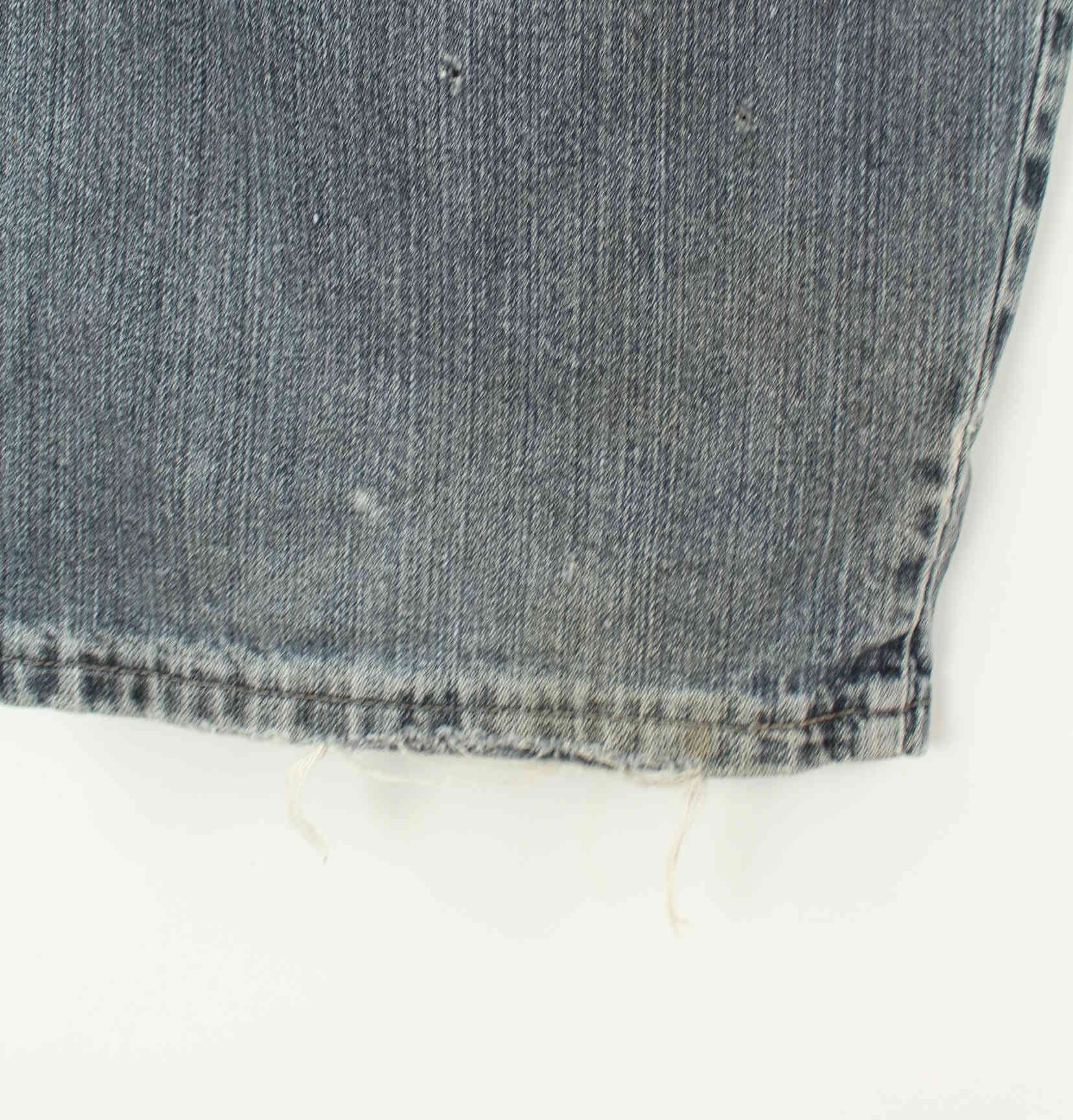 Wrangler y2k Carpenter Jeans Grau W36 L34 (detail image 6)