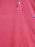 Ralph Lauren 90s Vintage Langarm Polo Rot XL (detail image 2)