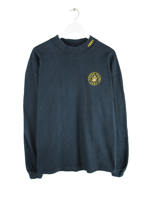 Anvil 00s US Army Sweatshirt Blau XL