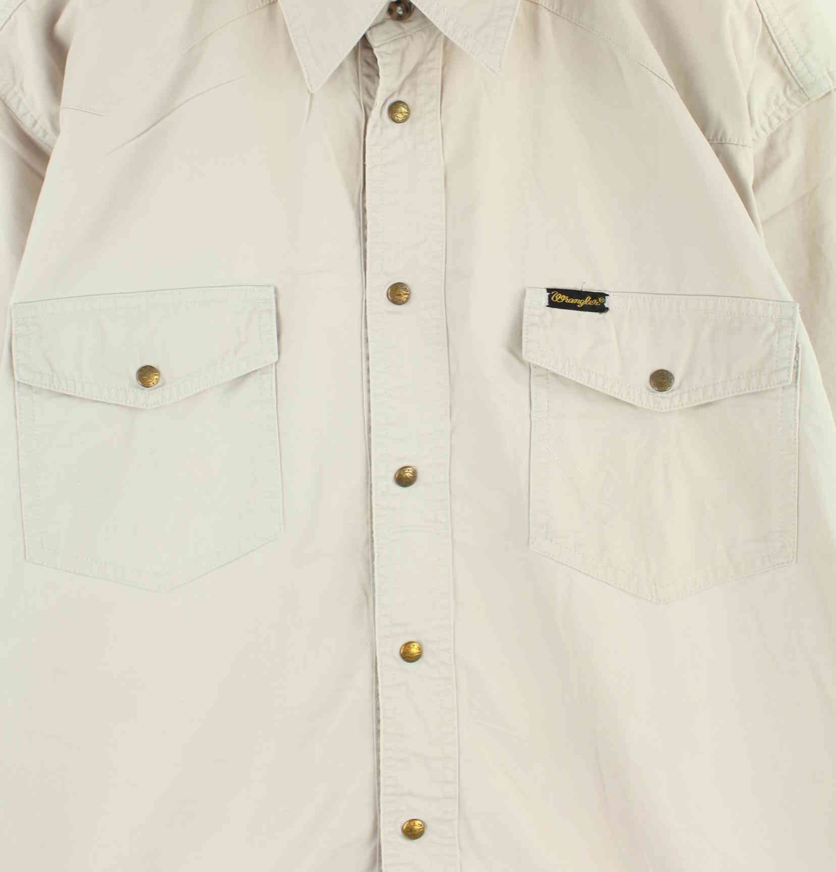 Wrangler 90s Vintage Hemd Beige XL (detail image 1)