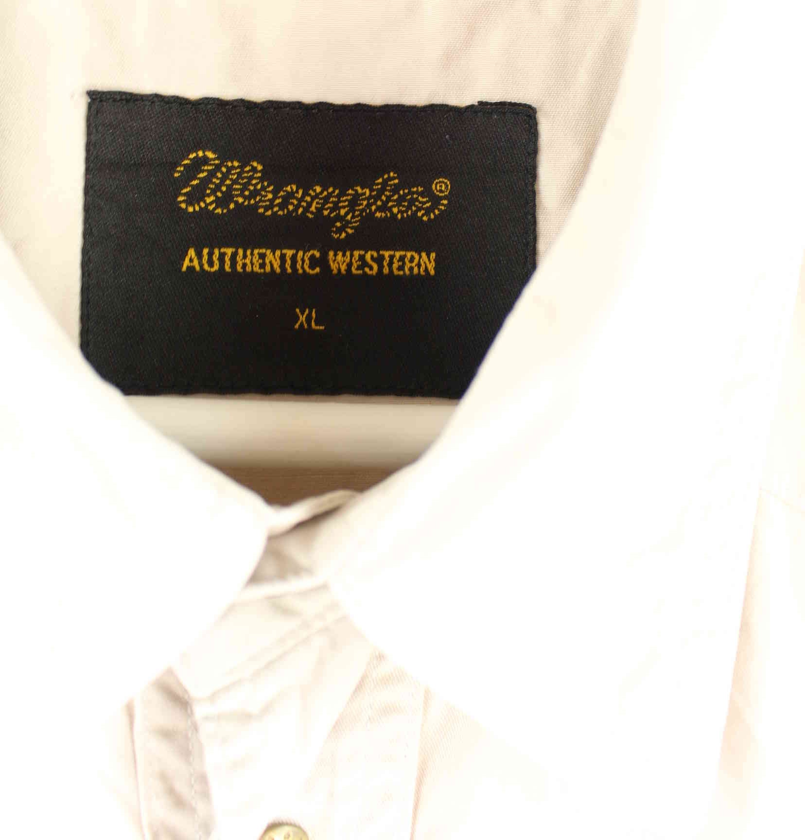 Wrangler 90s Vintage Hemd Beige XL (detail image 2)