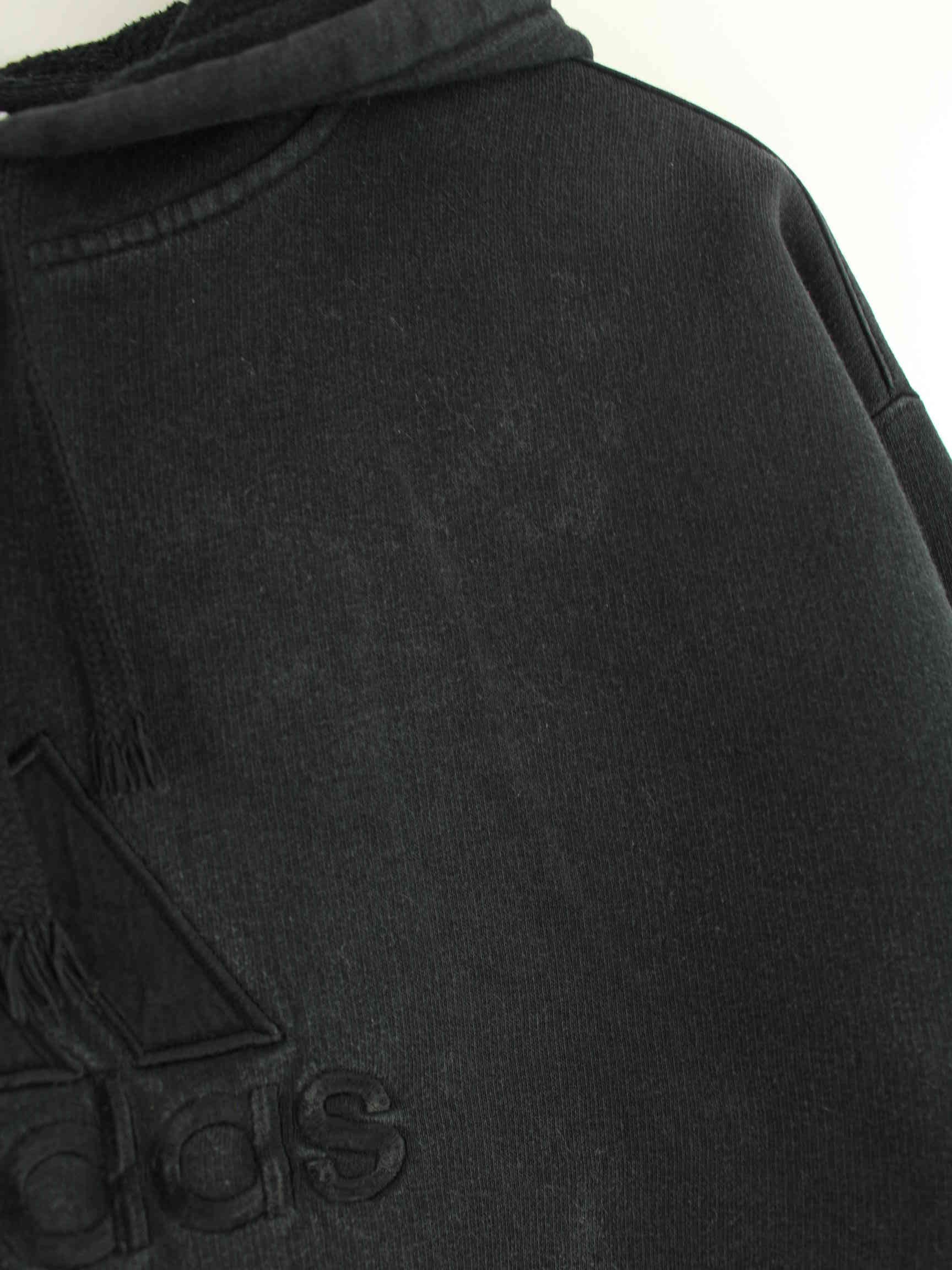 Adidas y2k Embroidered Logo Hoodie Schwarz M (detail image 3)