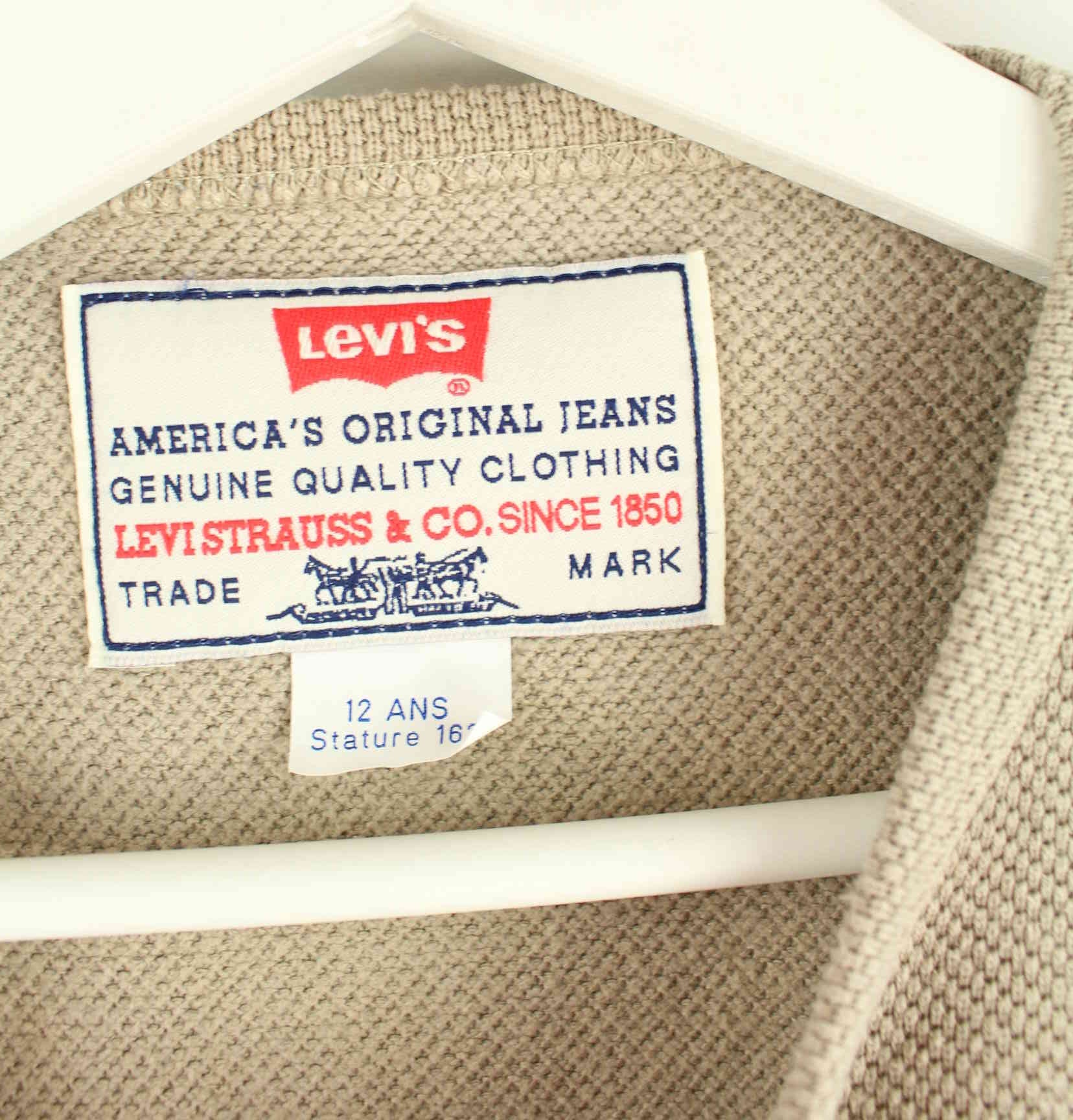 Levi's Damen 90s Vintage Sweater Braun M (detail image 2)