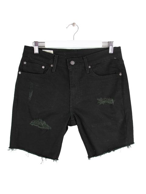 Levi's 511 Rework Jorts / Jeans Shorts Schwarz W32