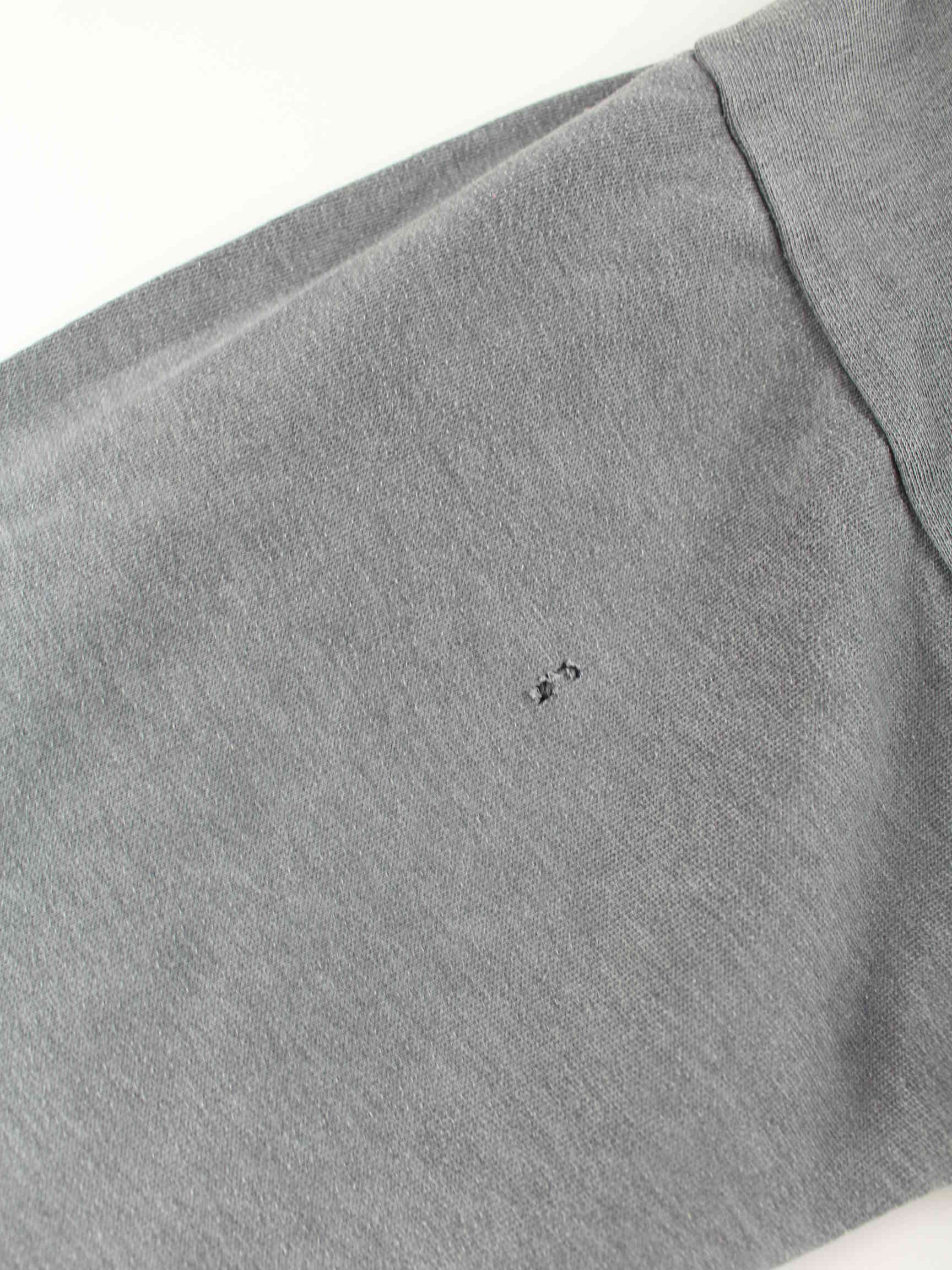 Lacoste 90s Vintage V-Neck Sweater Grau L (detail image 6)