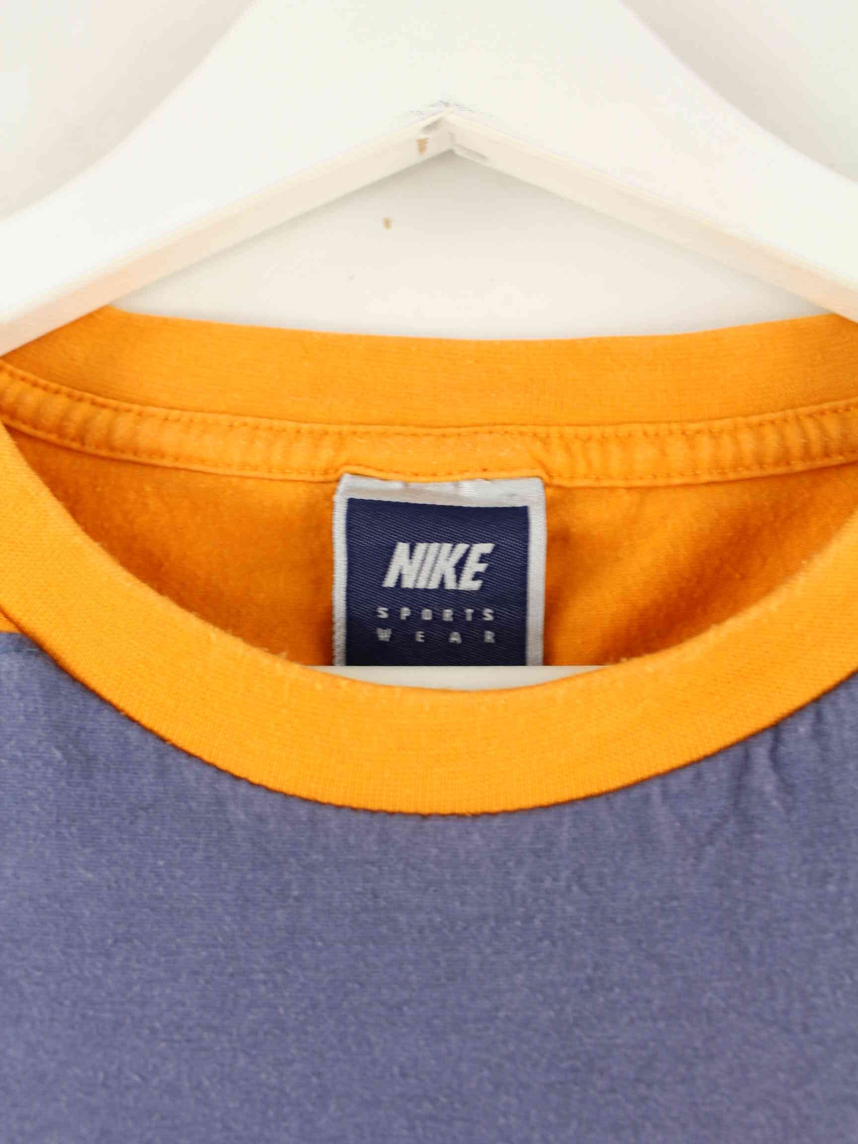 Nike 00s Embroidered Tank Top Blau S (detail image 2)