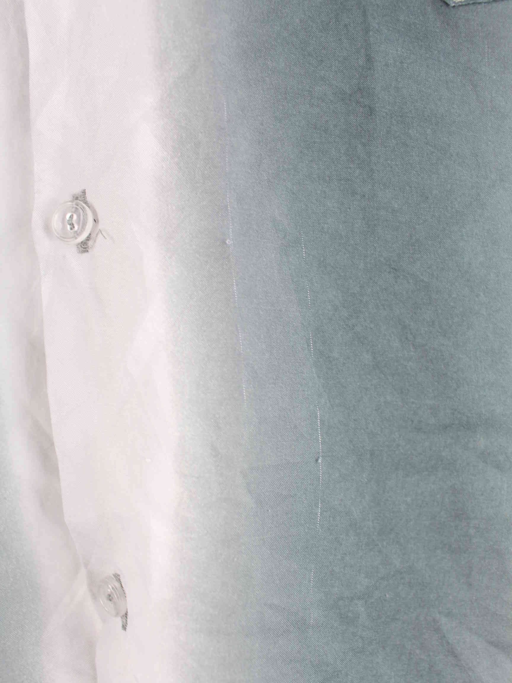 Vintage Gestreiftes Hemd Grau L (detail image 2)