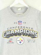 Vintage Pittsburgh Steelers Superbowl T-Shirt Grau XL (detail image 1)