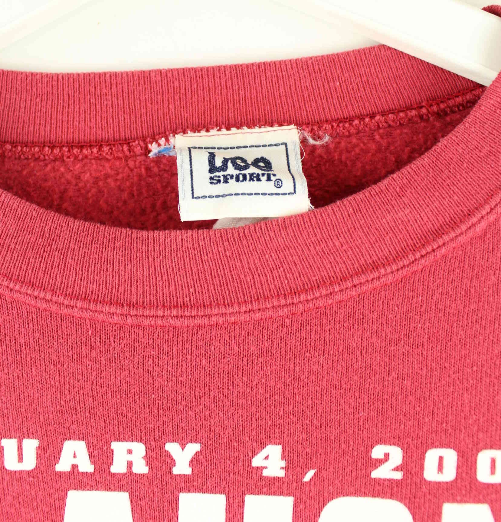 Lee Oklahoma Football 2005 Print Sweater Rot S (detail image 4)