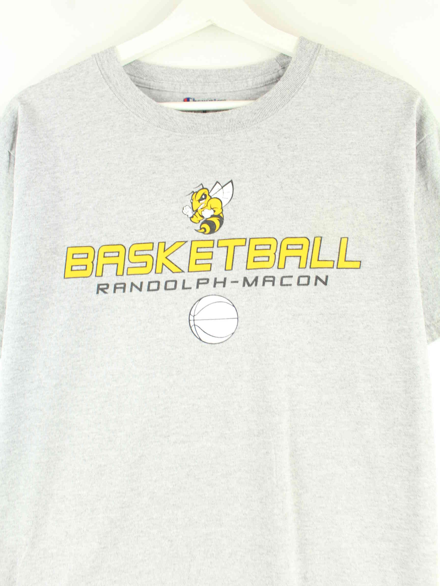 Champion Randolph Macon Basketball Print T-Shirt Grau M (detail image 1)