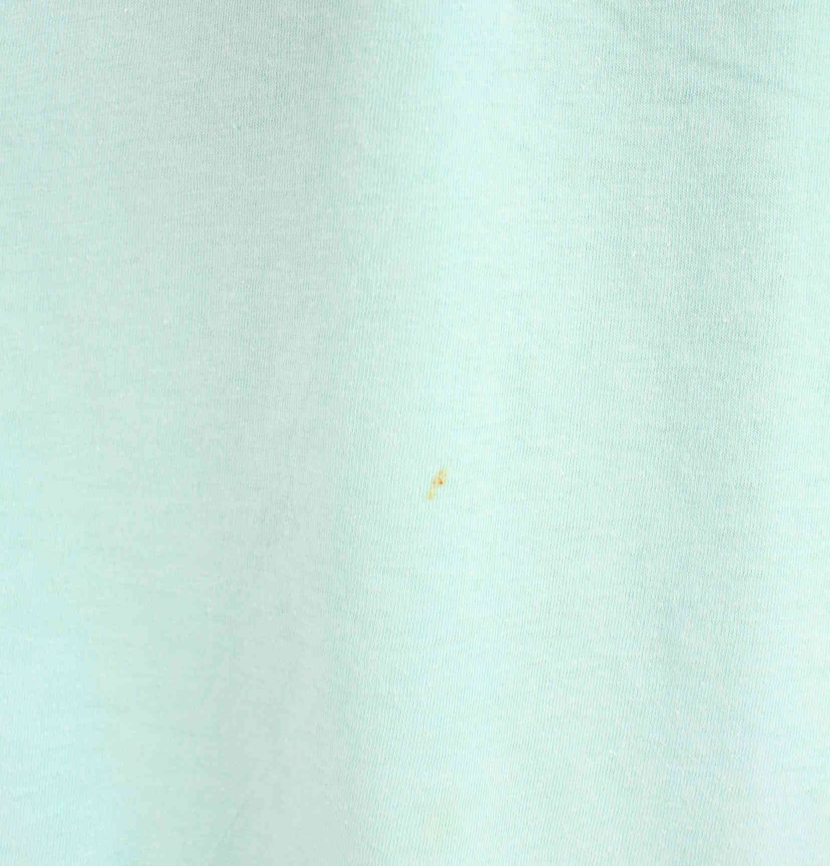 Vintage 80s Print Single Stitched T-Shirt Blau L (detail image 5)