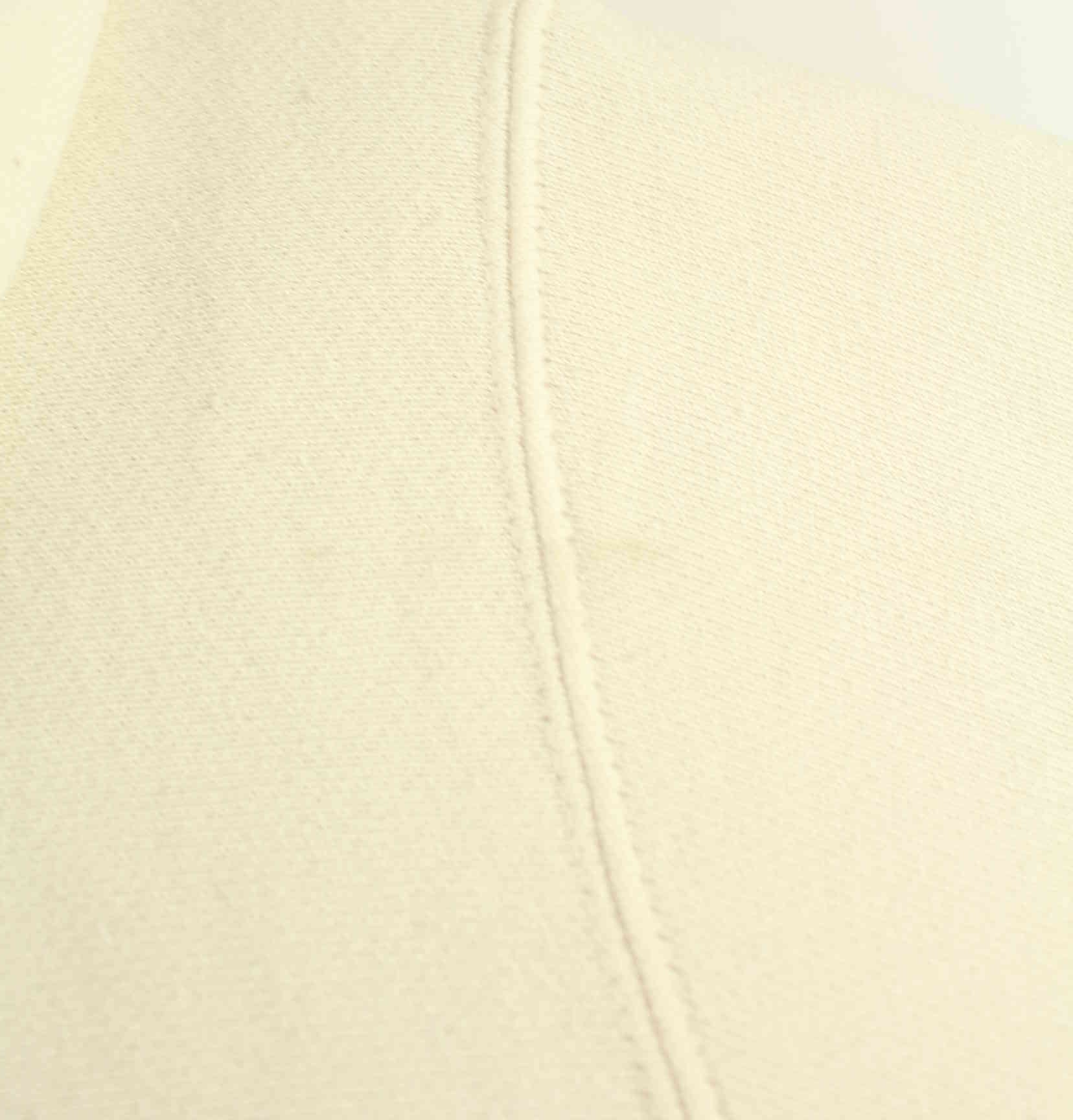 Champion 00s Reverse Weave Embroidered Hoodie Beige XS (detail image 6)