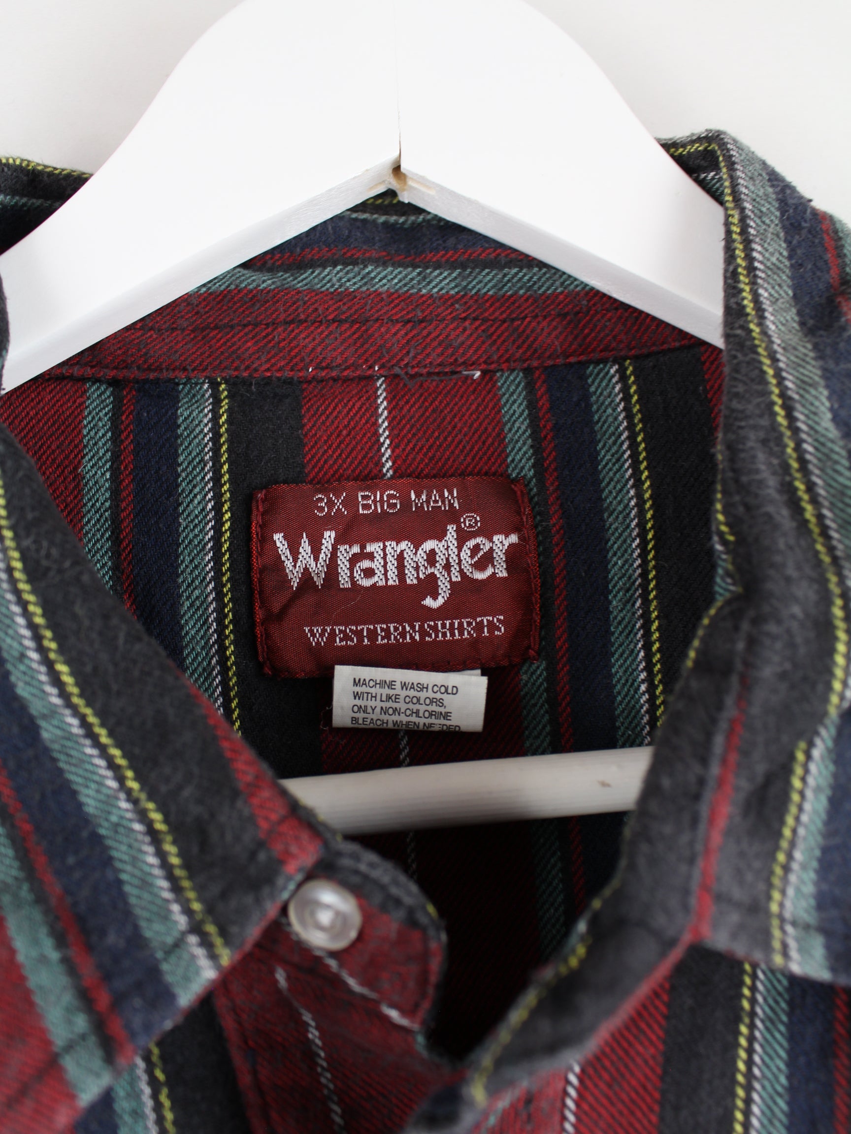Wrangler 90s Vintage Western Shirt Red 3XL – Peeces