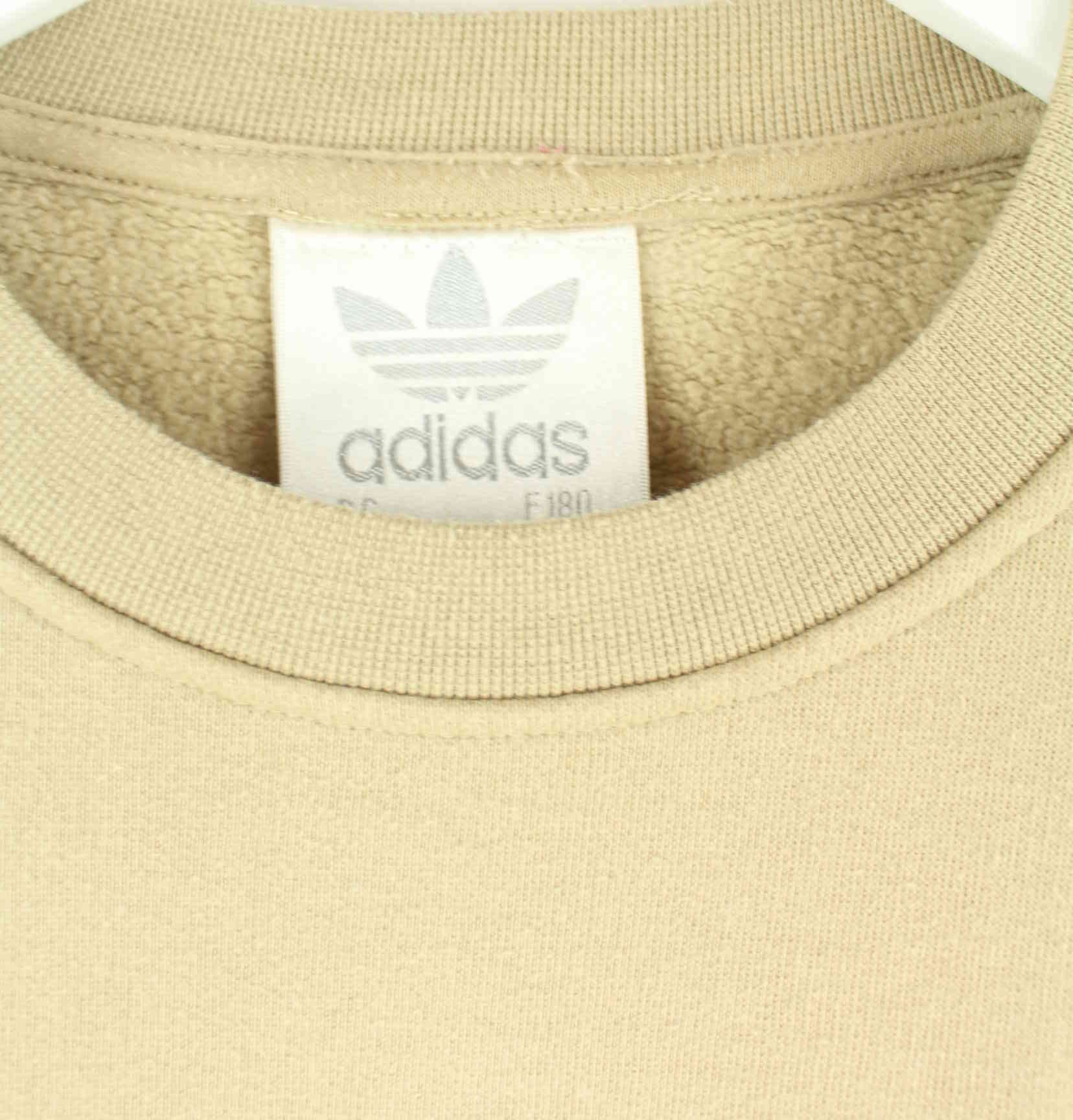 Adidas 80s Vintage Embroidered Sweater Beige L (detail image 2)