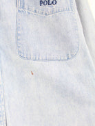 Ralph Lauren 90s Vintage Embroidered Jeans Hemd Blau L (detail image 2)