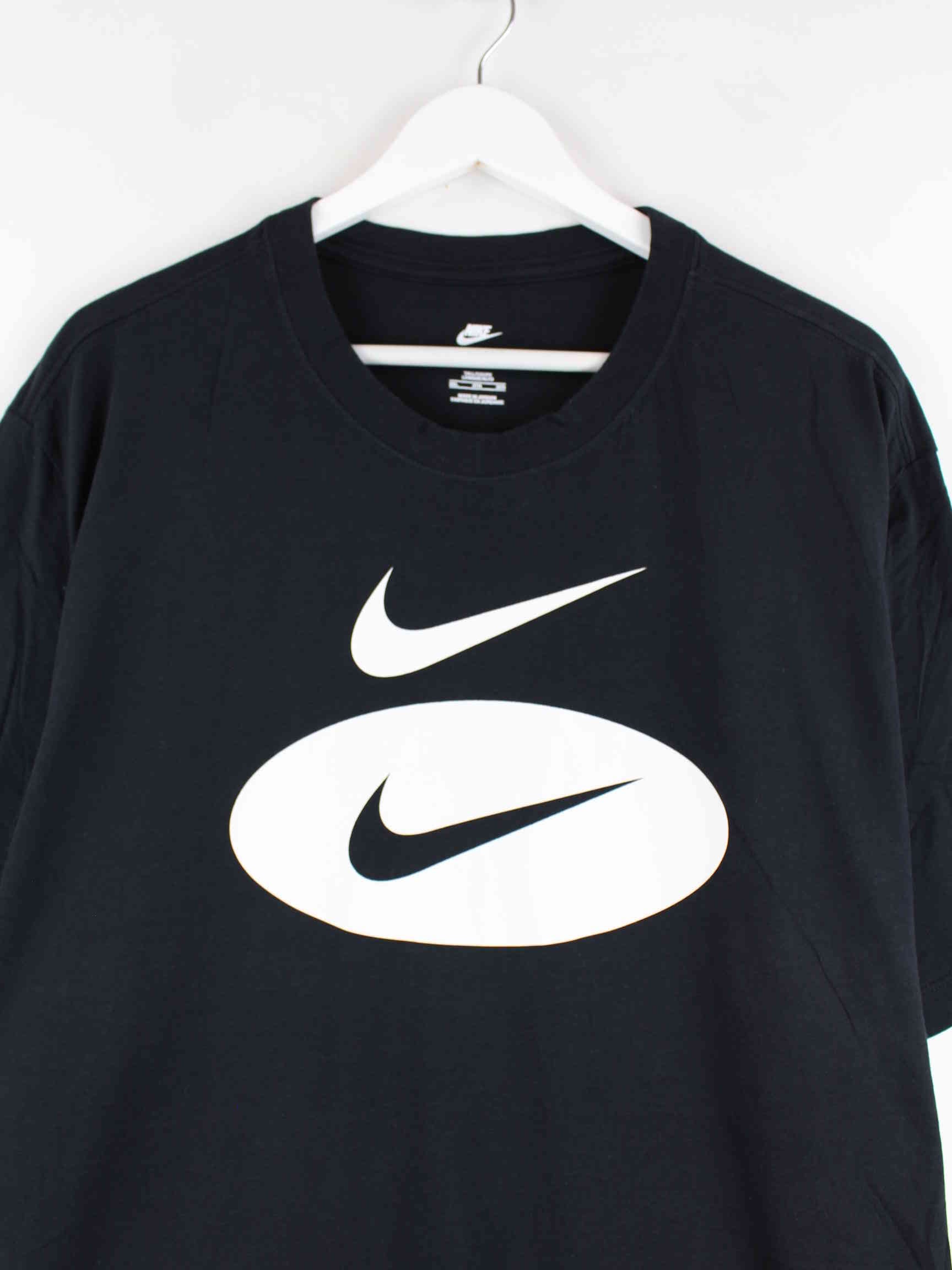 Nike Swoosh Print T-Shirt Schwarz 3XL (detail image 1)