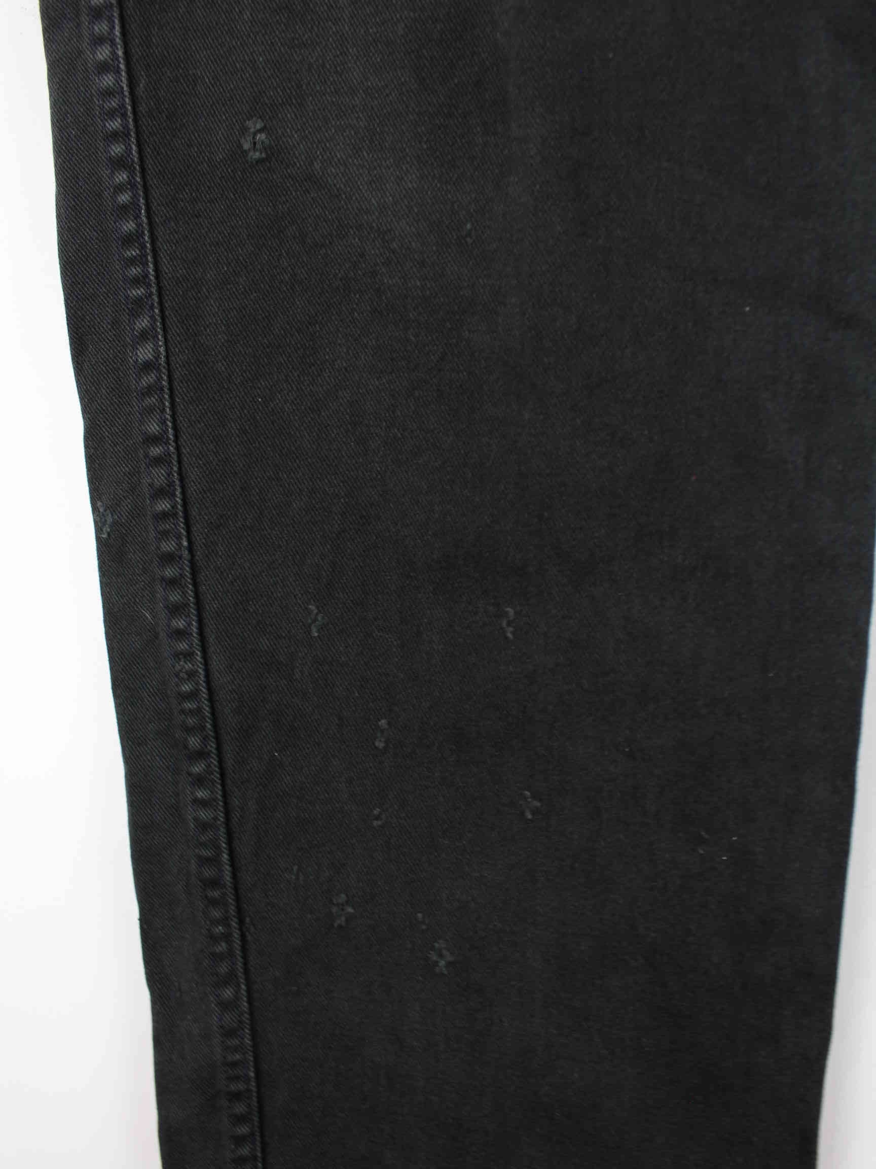 Hard Rock Cafe Relaxed Used Look Jeans Schwarz W42 L34 (detail image 2)