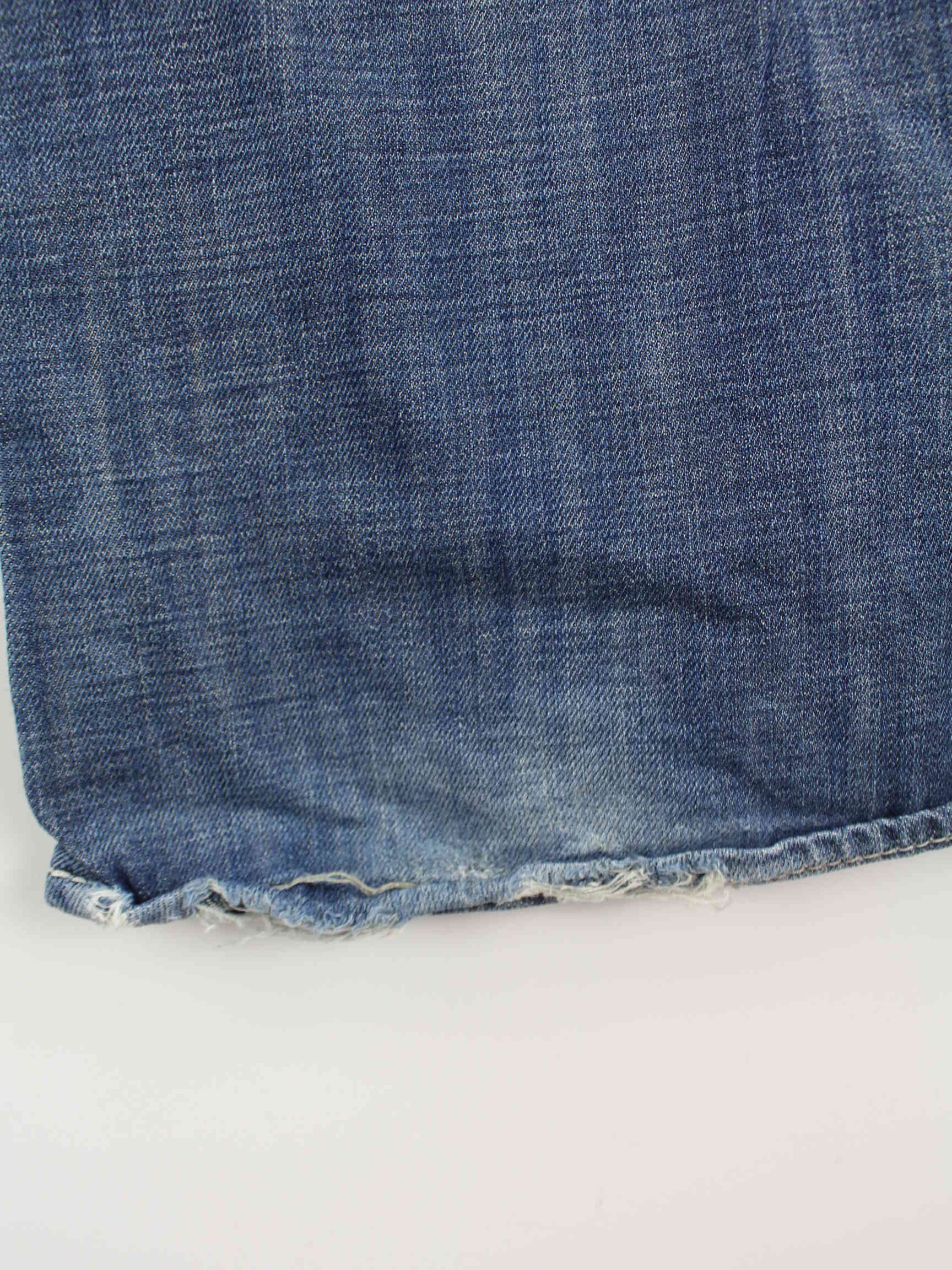 Vintage y2k Embroidered Jeans Blau W38 L32 (detail image 4)