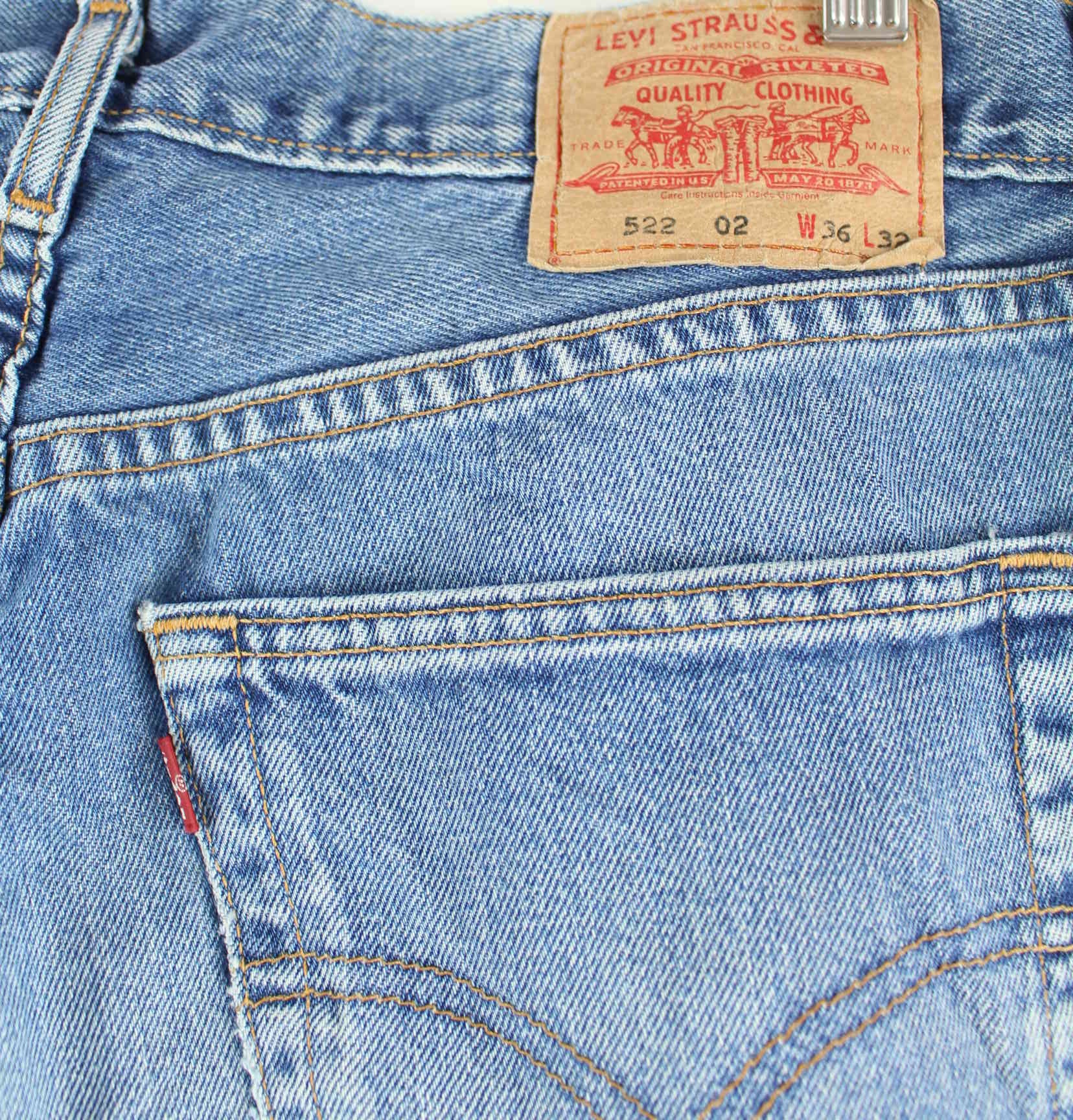 Levi's 522 Jeans Blau W36 L32 (detail image 3)