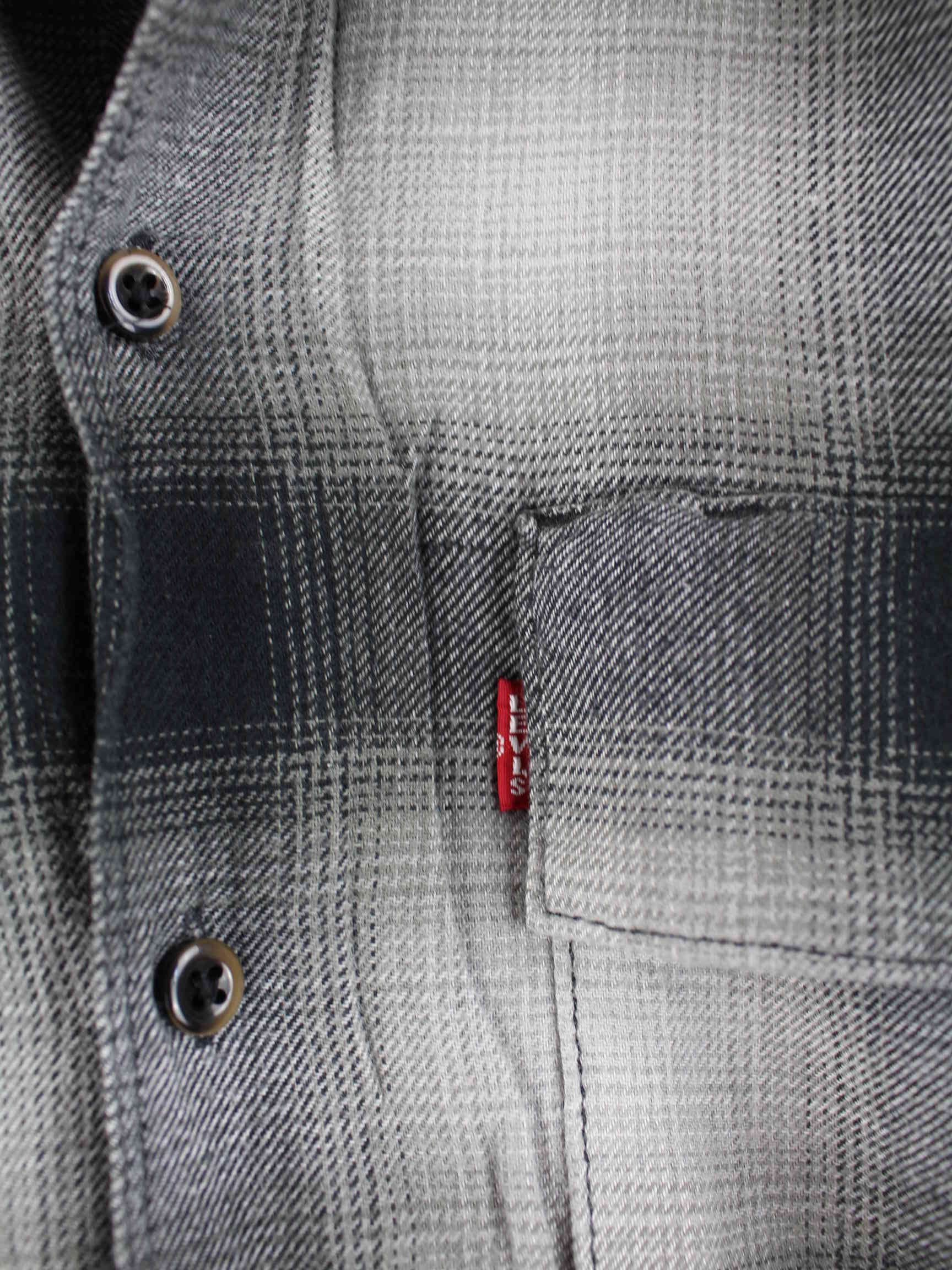 Levi's Skateboard Collection Flanell Hemd Grau L (detail image 3)