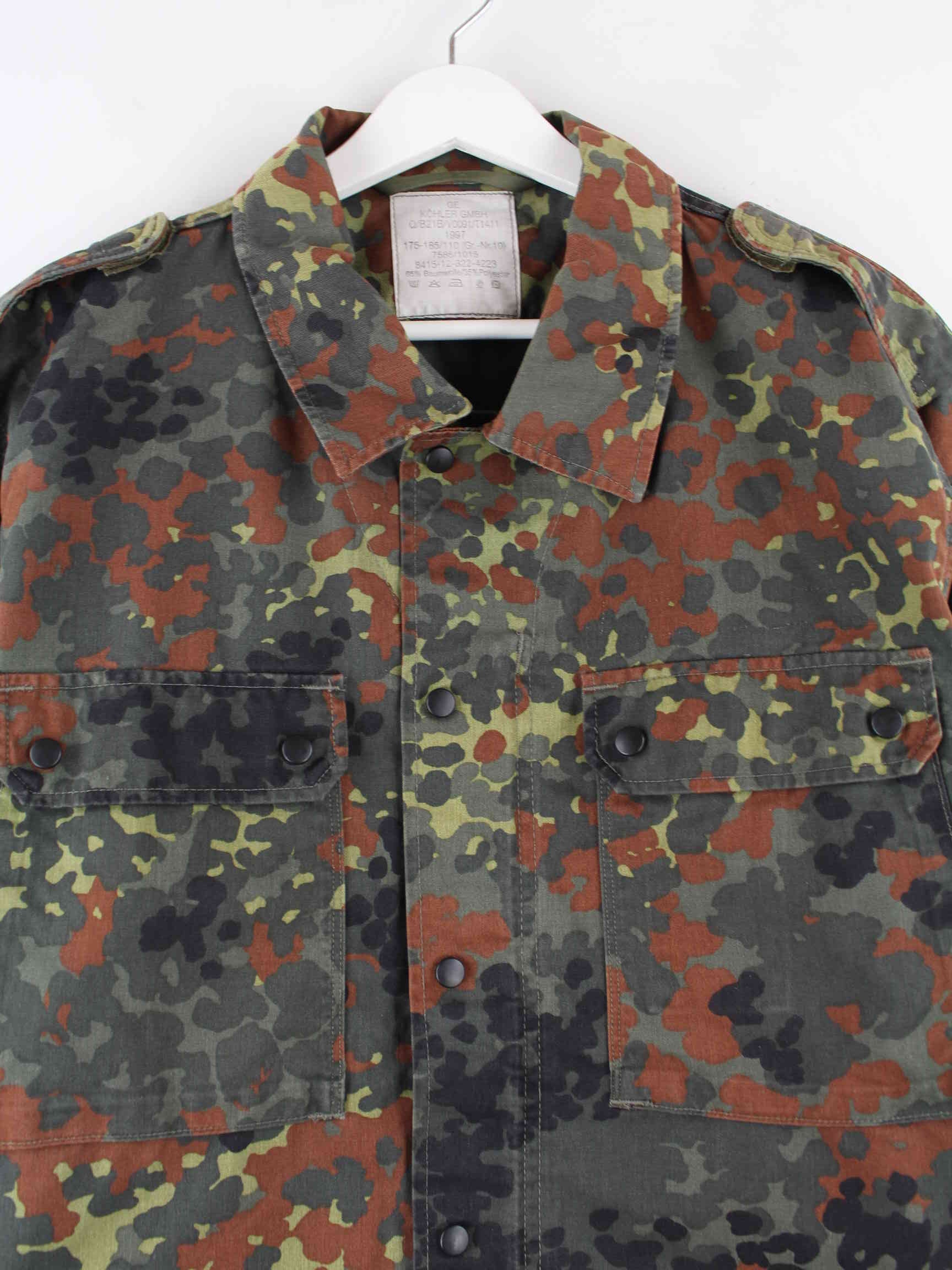 Vintage 1997 Bundeswehr Camo Hemd Mehrfarbig M (detail image 1)