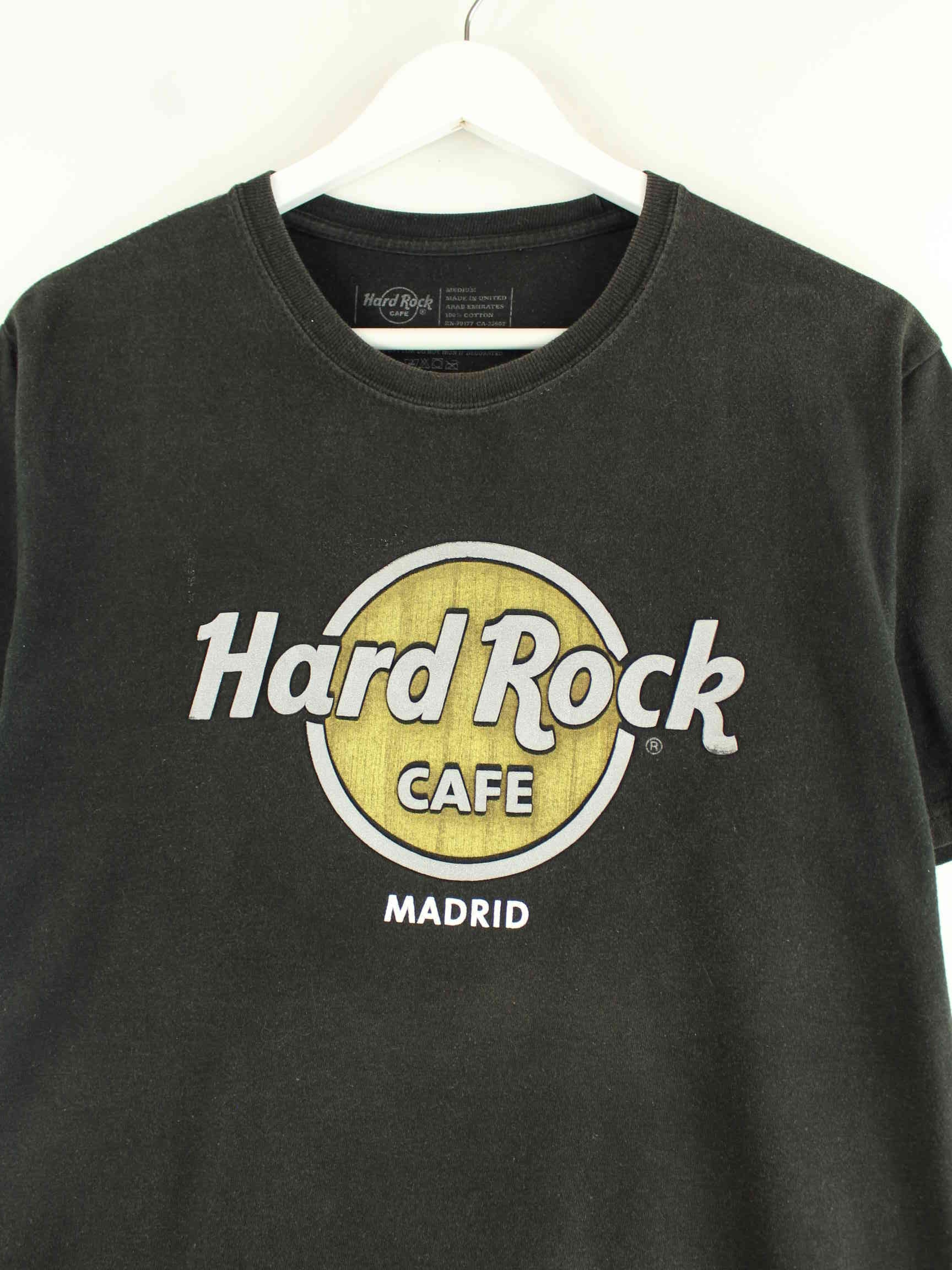 Hard Rock Cafe Madrid Print T-Shirt Schwarz M (detail image 1)