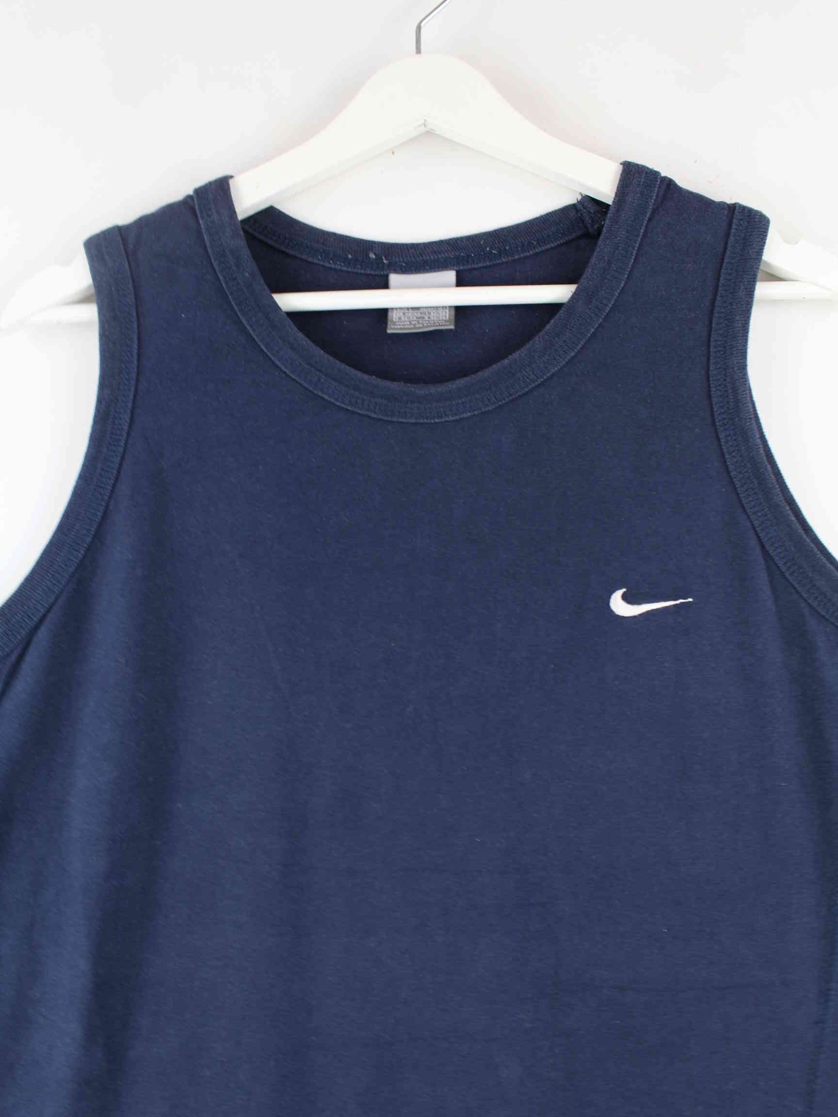 Nike 00s Basic Tank Top Blau L (detail image 1)