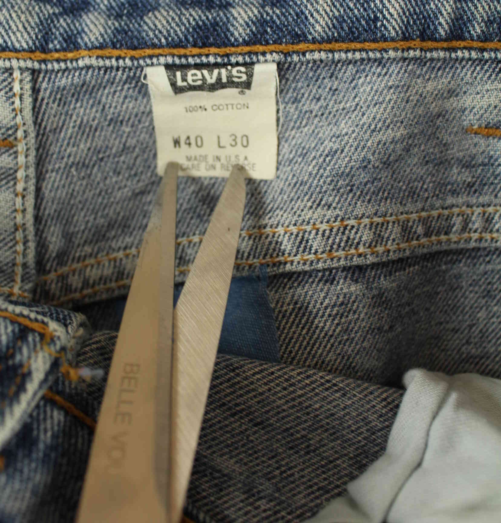 Levi's 90s Vintage 560 Jeans Blau W40 L30 (detail image 4)