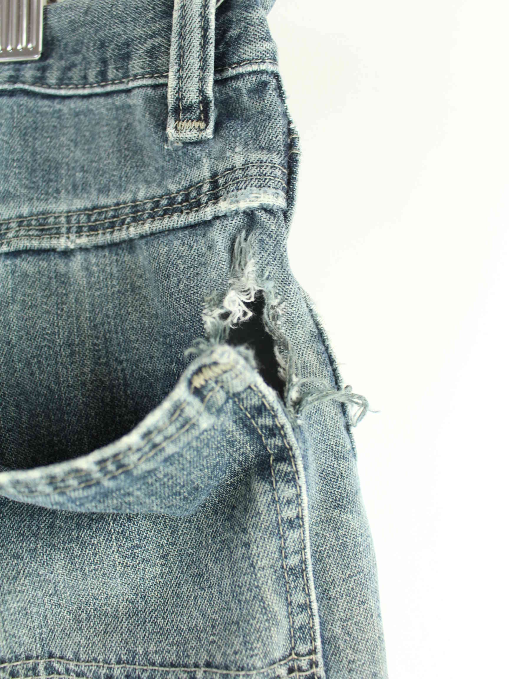 Wrangler y2k Carpenter Jeans Blau W36 L30 (detail image 5)