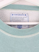 Vintage 90s J. Taverniti Antarctica Print Sweater Blau M (detail image 2)