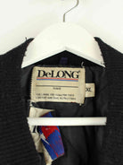 DeLONG 90s Vintage Minnesota Vikings Embroidered Leder Jacke Schwarz XL (detail image 2)