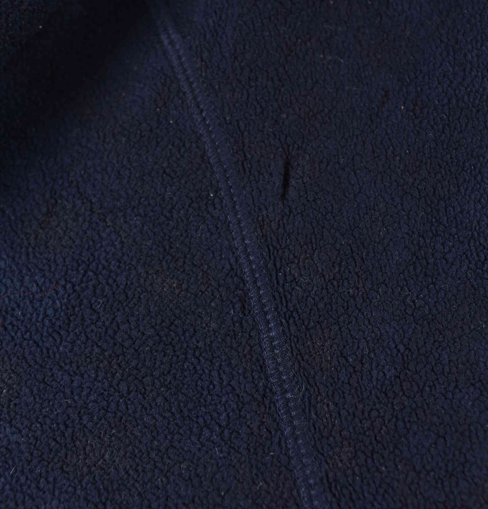 Lee y2k Fleece Half Zip Sweater Blau L (detail image 2)