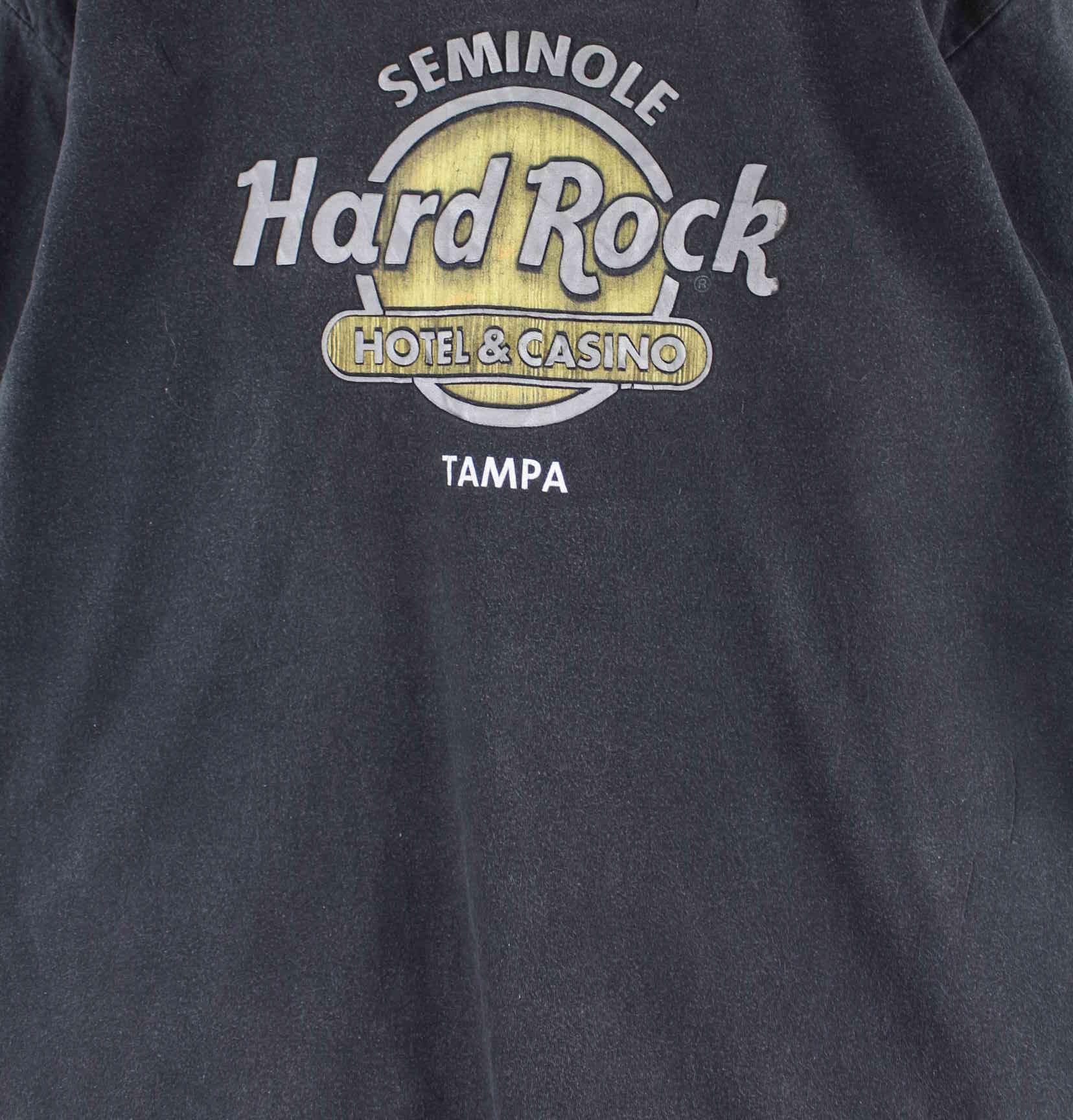 Hard Rock Cafe y2k Tampa T-Shirt Schwarz S (detail image 1)
