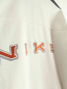 Nike 90s Vintage Spellout Embroidered Trainingsjacke Weiß XS (detail image 5)