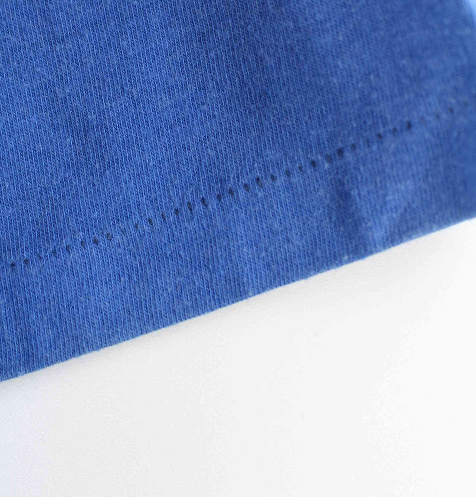 Vintage 90s Northwest Bruins Print Single Stitched T-Shirt Blau L (detail image 2)