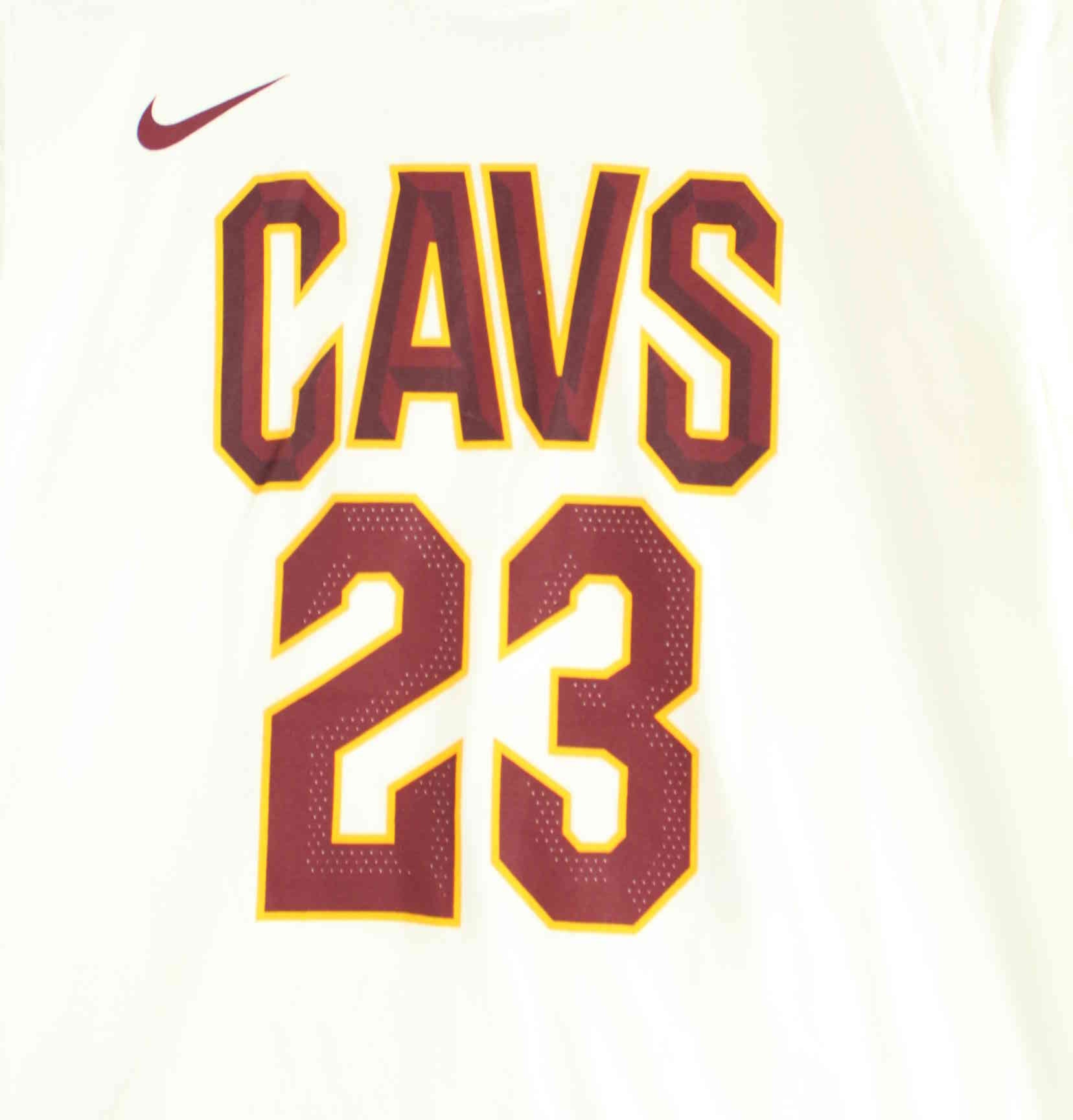 Nike Cavs James #23 T-Shirt Weiß M (detail image 1)
