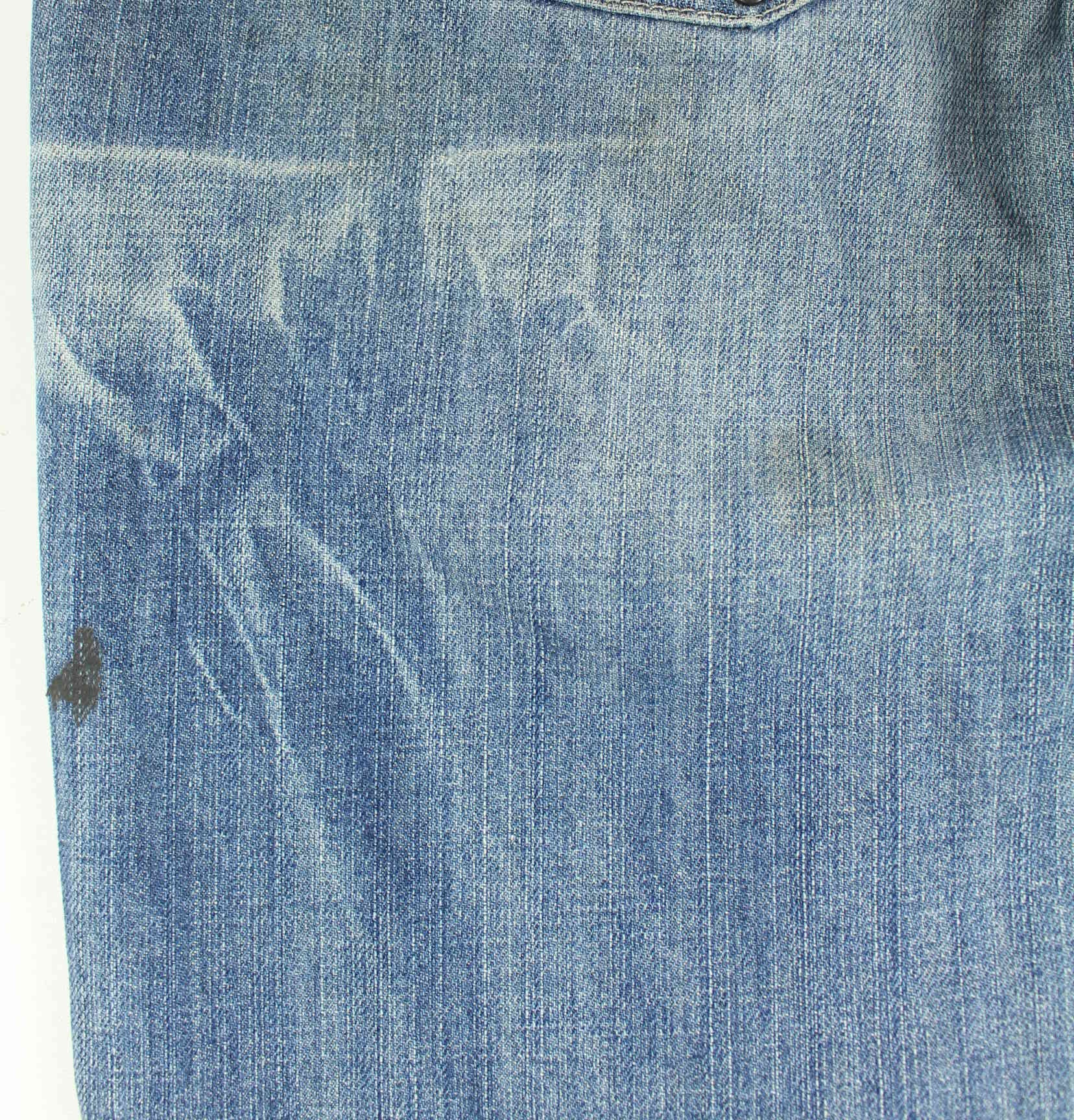 Vintage y2k Embroidered Jeans Blau W32 L32 (detail image 6)