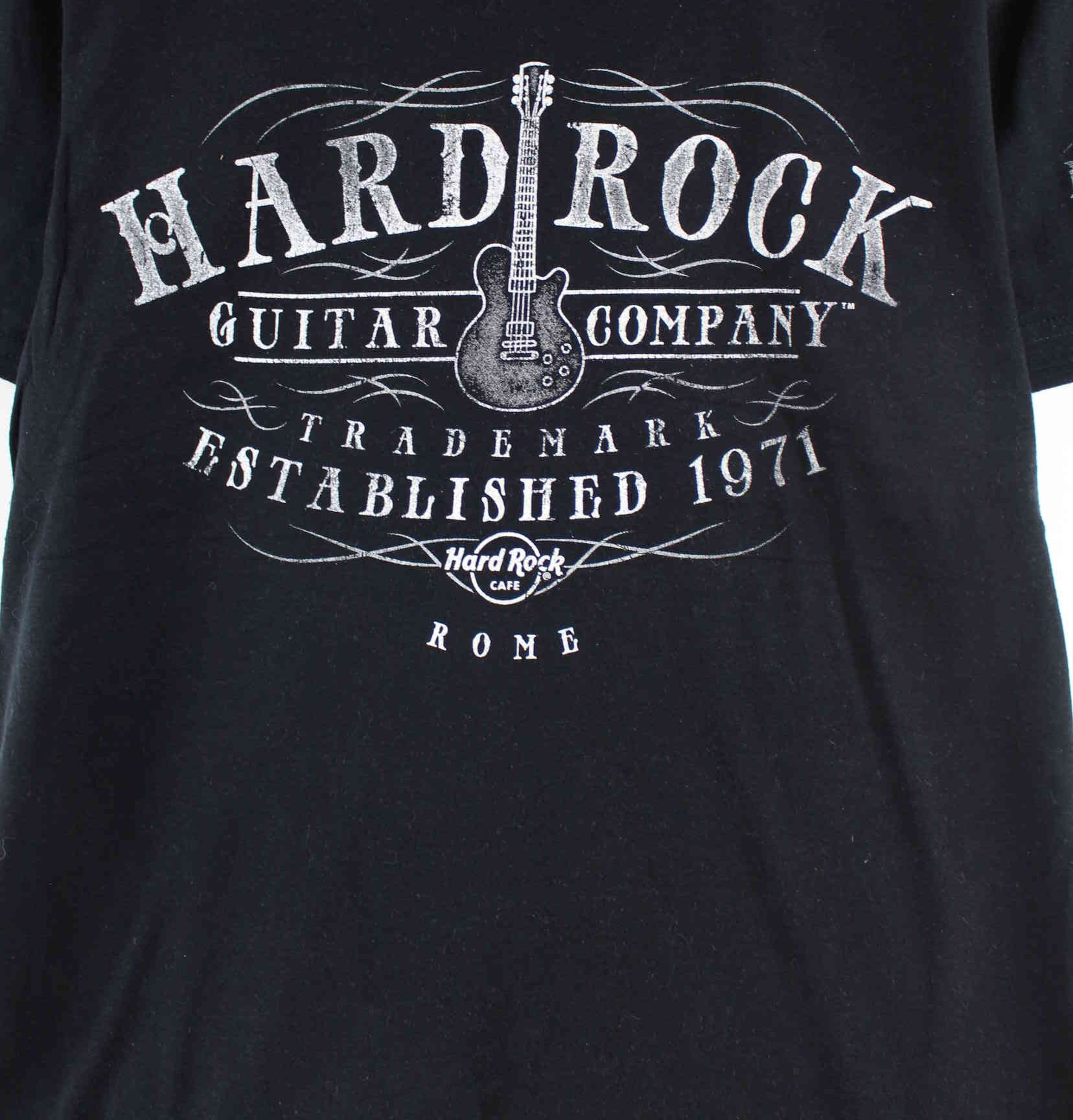 Hard Rock Cafe Print T-Shirt Schwarz M (detail image 1)