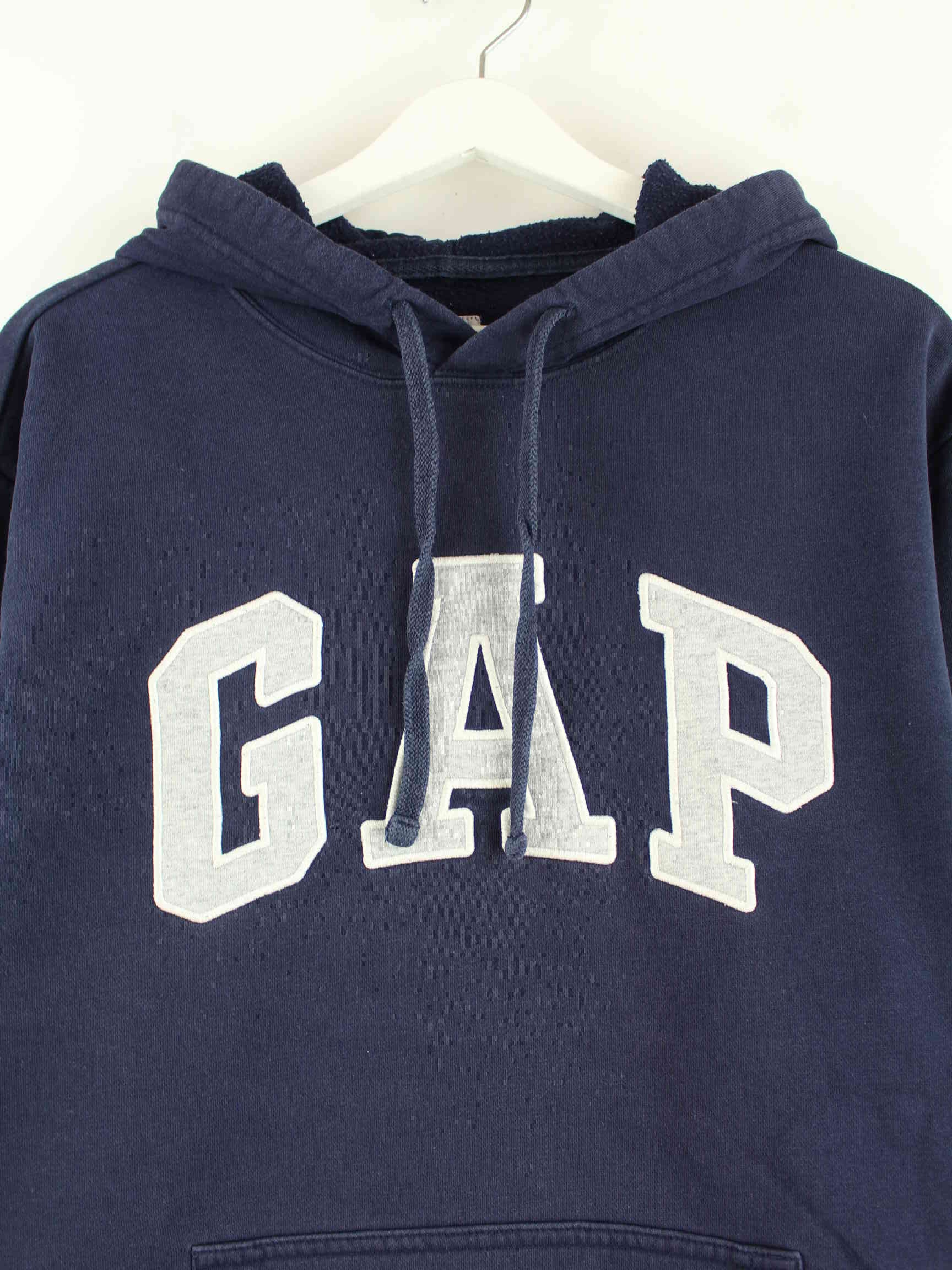 GAP Embroidered Hoodie Blau L (detail image 1)