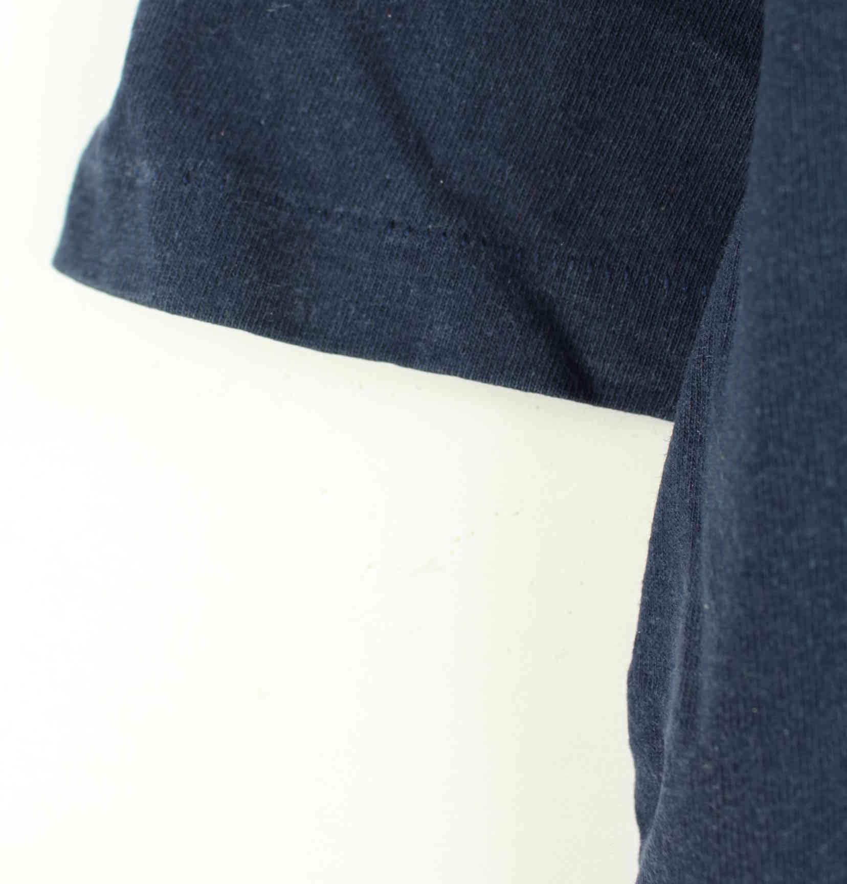 Champion Michigan Embrodiered Single Stitched T-Shirt Blau XL (detail image 3)