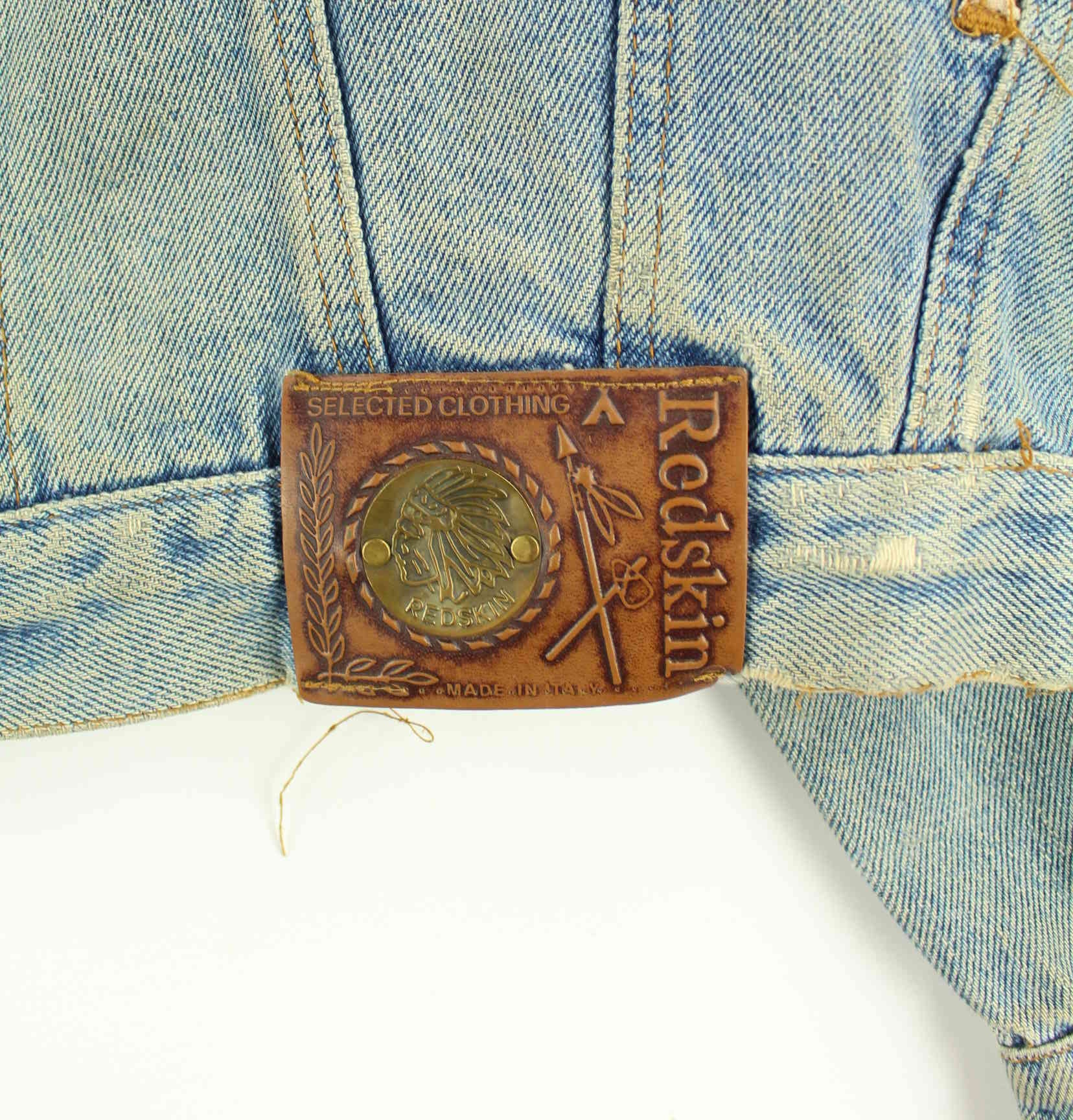 Redskins 90s Vintage Jeans Jacke Blau S (detail image 2)