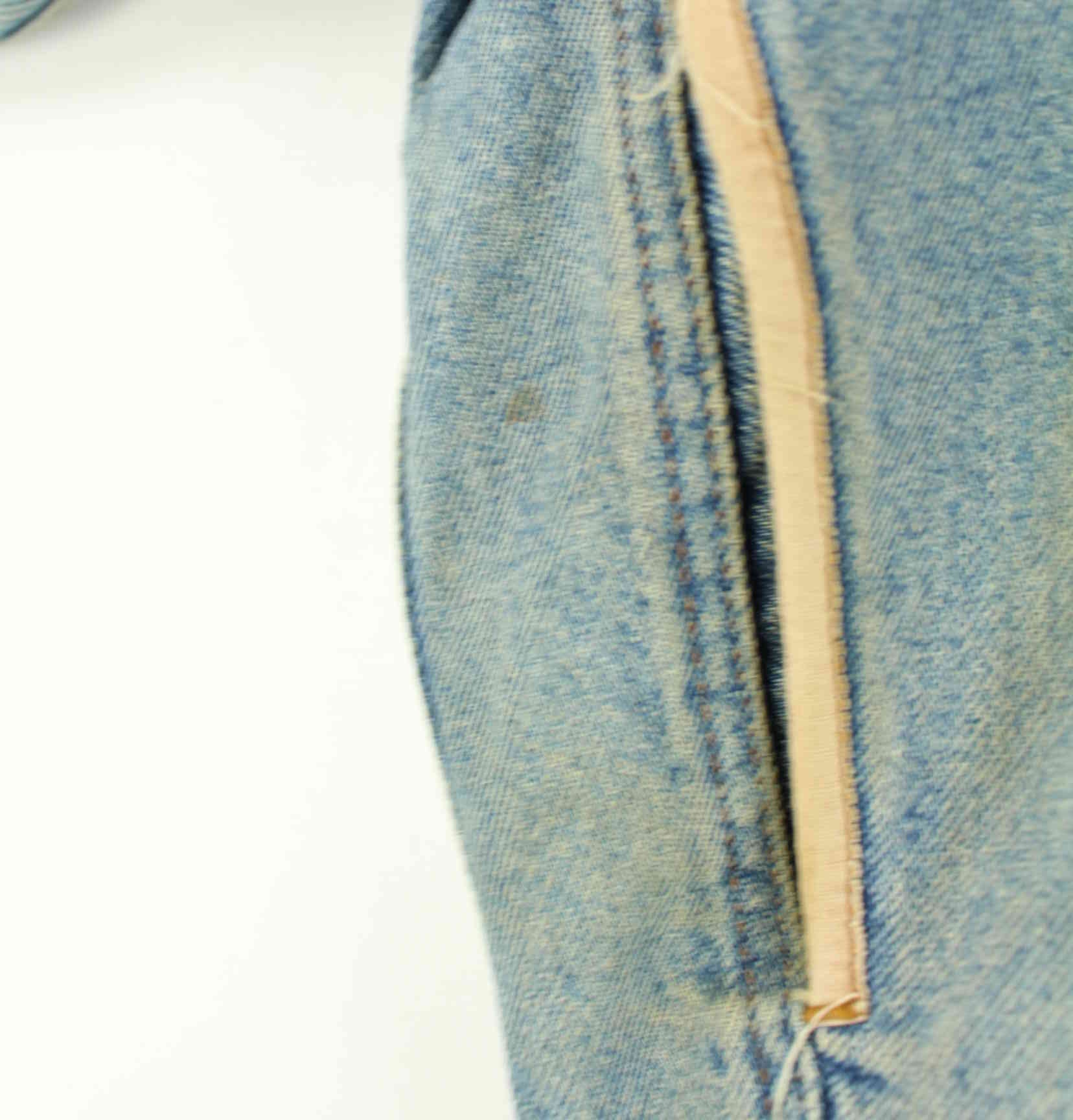 Redskins 90s Vintage Jeans Jacke Blau S (detail image 4)