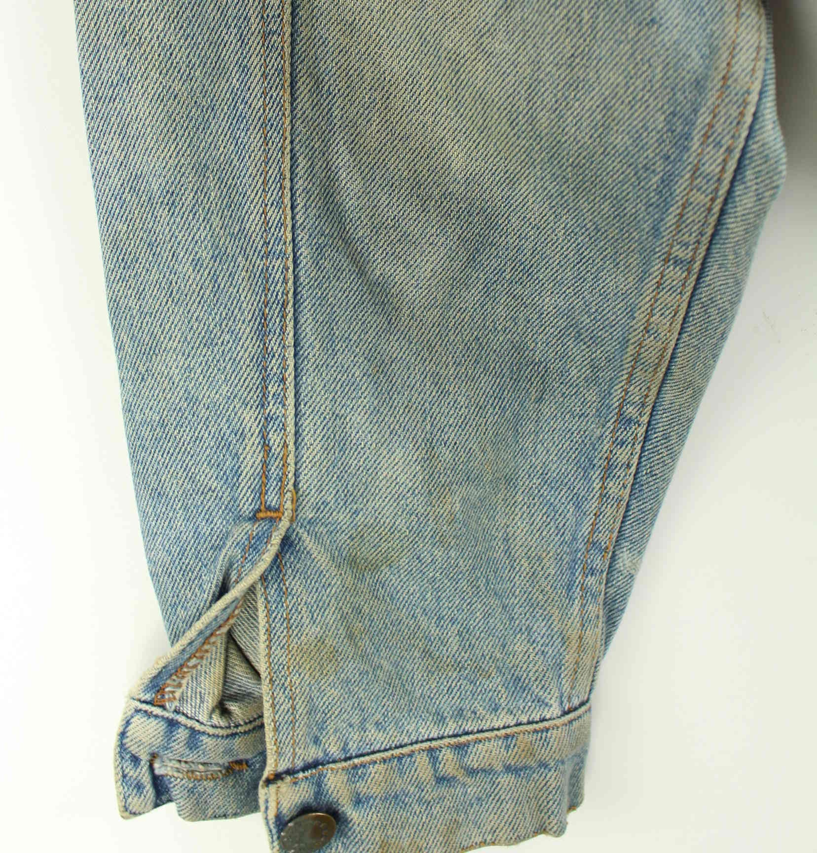 Redskins 90s Vintage Jeans Jacke Blau S (detail image 6)