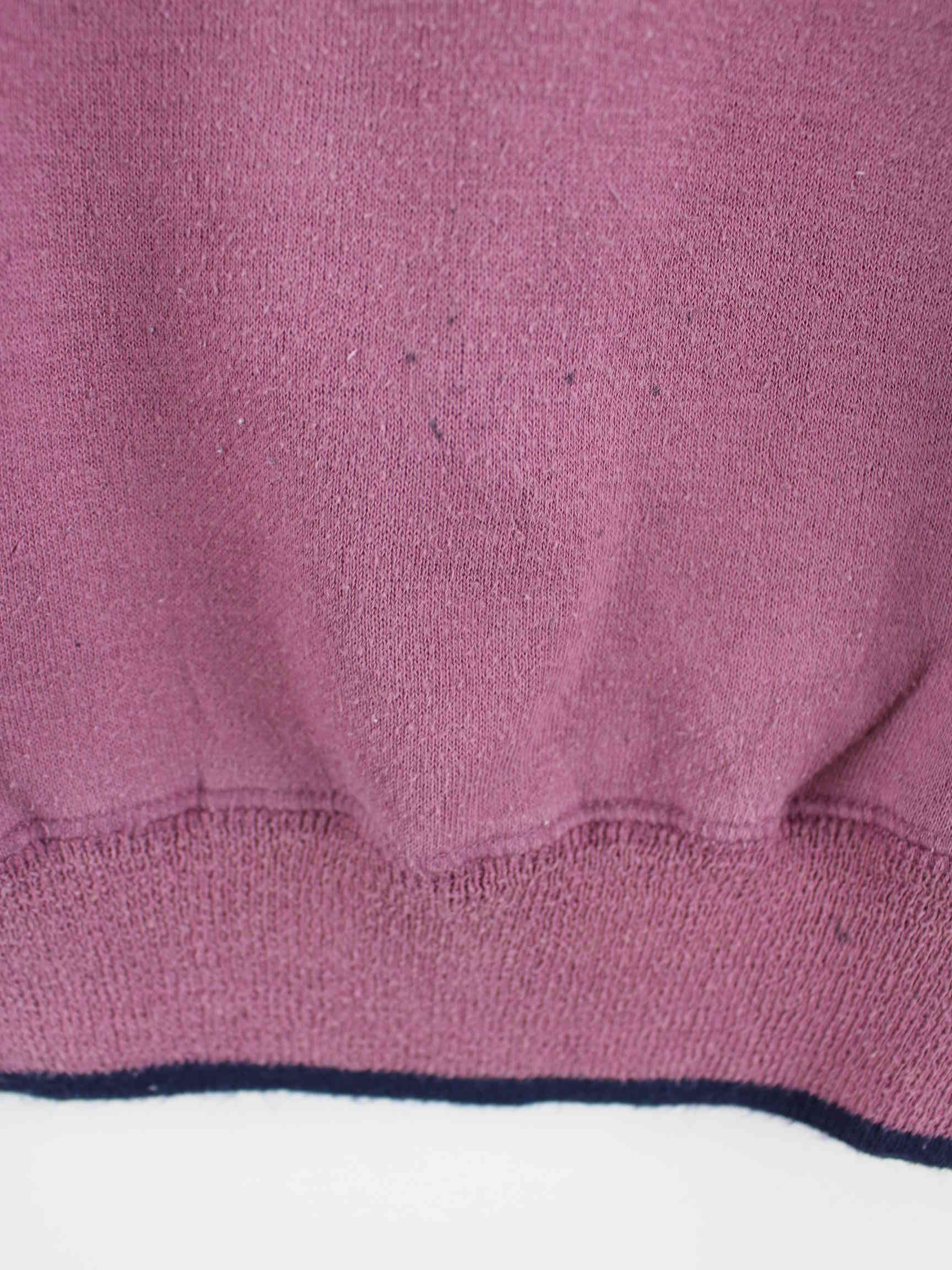 Disney 90s Vintage Pooh Embroidered Sweater Lila XL (detail image 3)