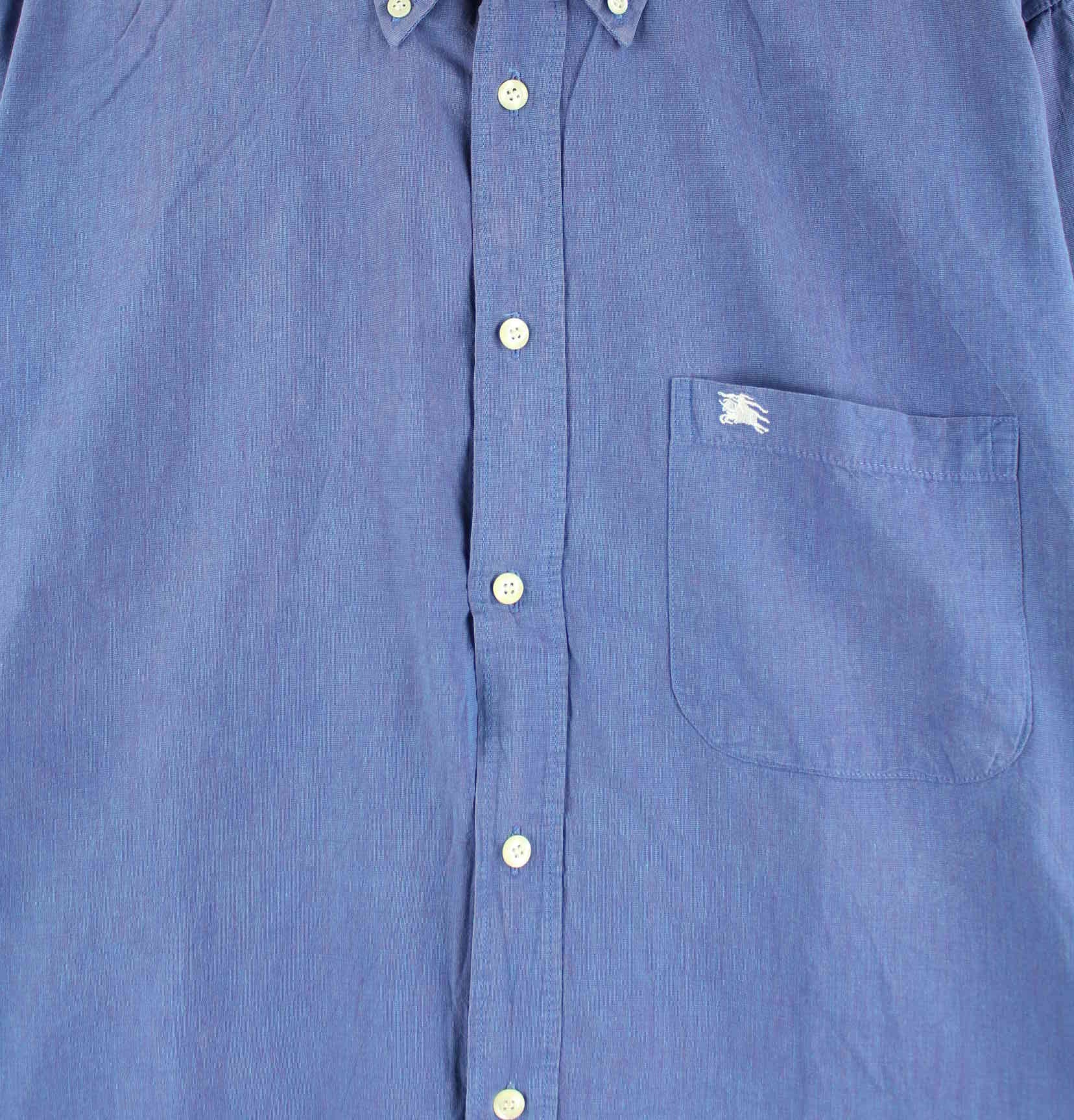 Burberry 90s Vintage Hemd Blau L (detail image 1)