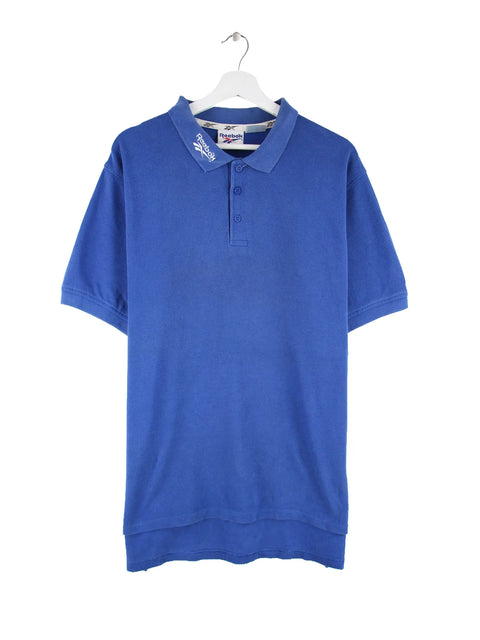 Reebok 90s Vintage Polo Blau M