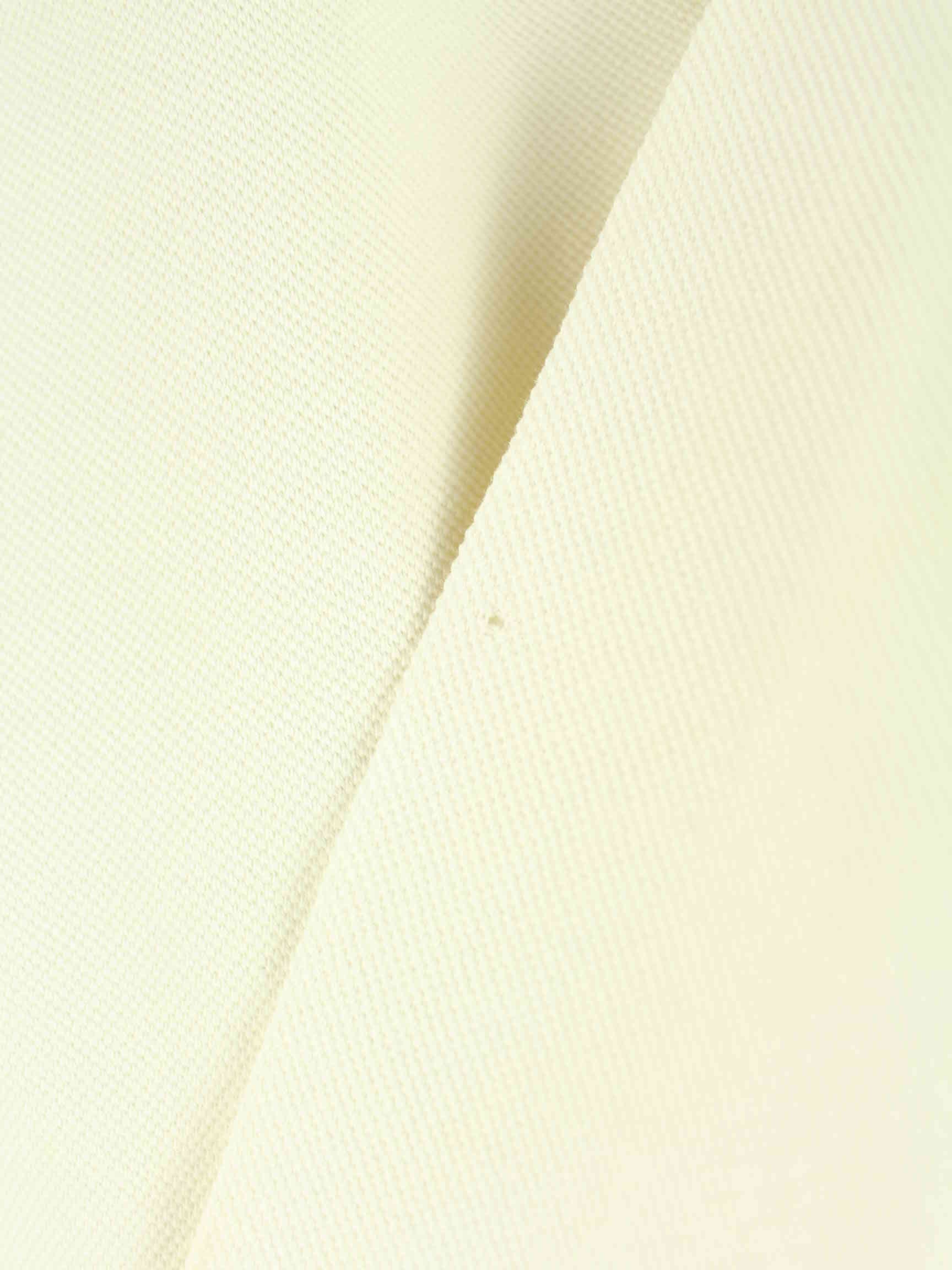 Lacoste 90s Vintage Polo Sweater Beige M (detail image 9)